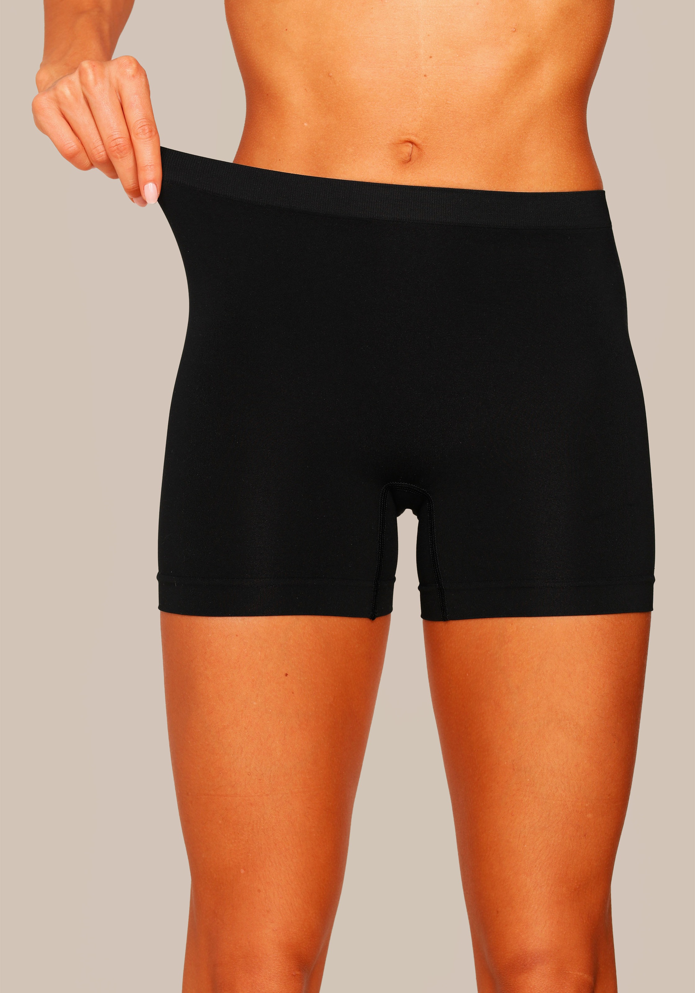 LASCANA Panty »seamless«, (2er-Pack), aus weicher Microfaser
