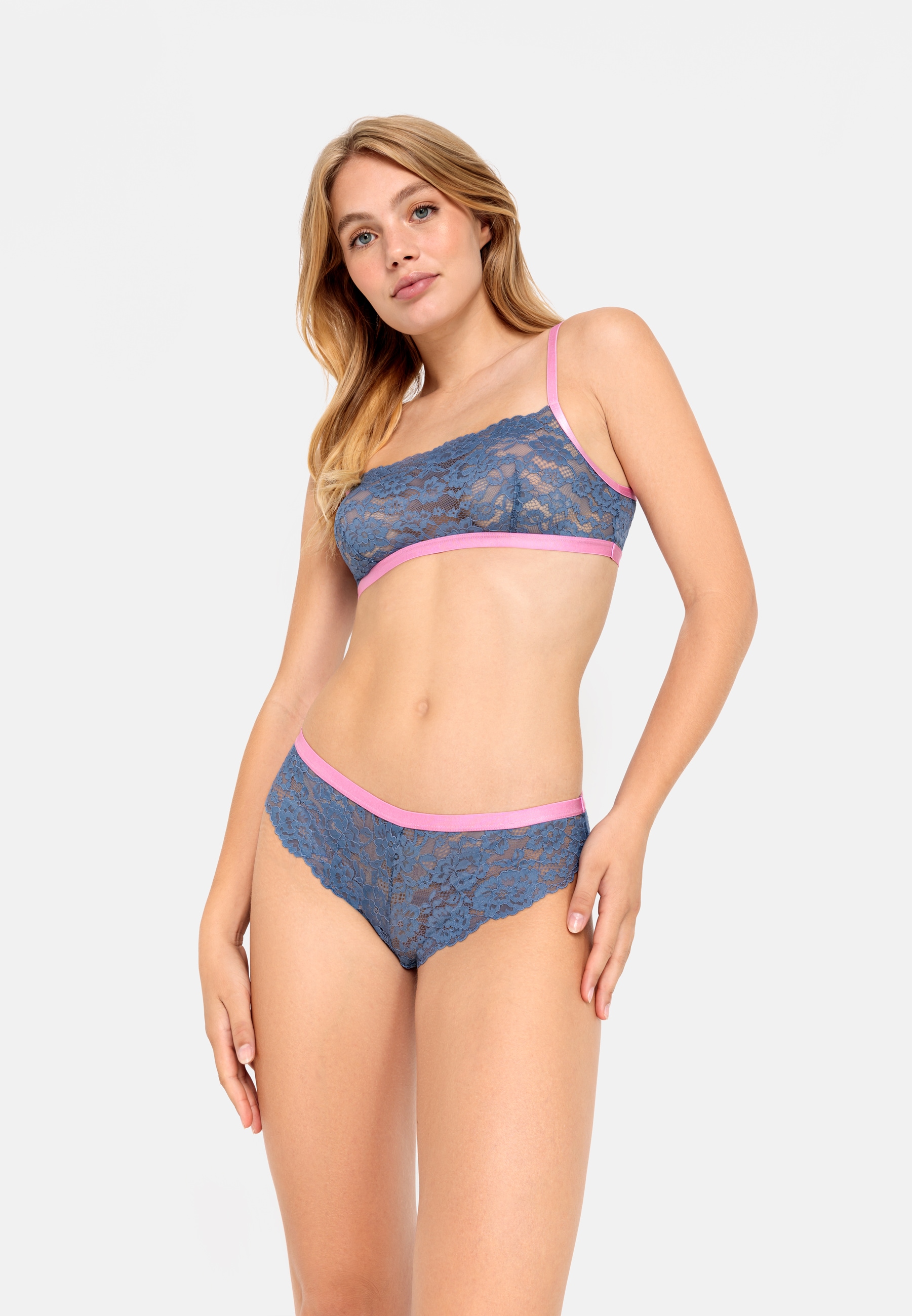 LSCN by LASCANA Brasilslip, (1 St.), mit glänzendem Bündchen