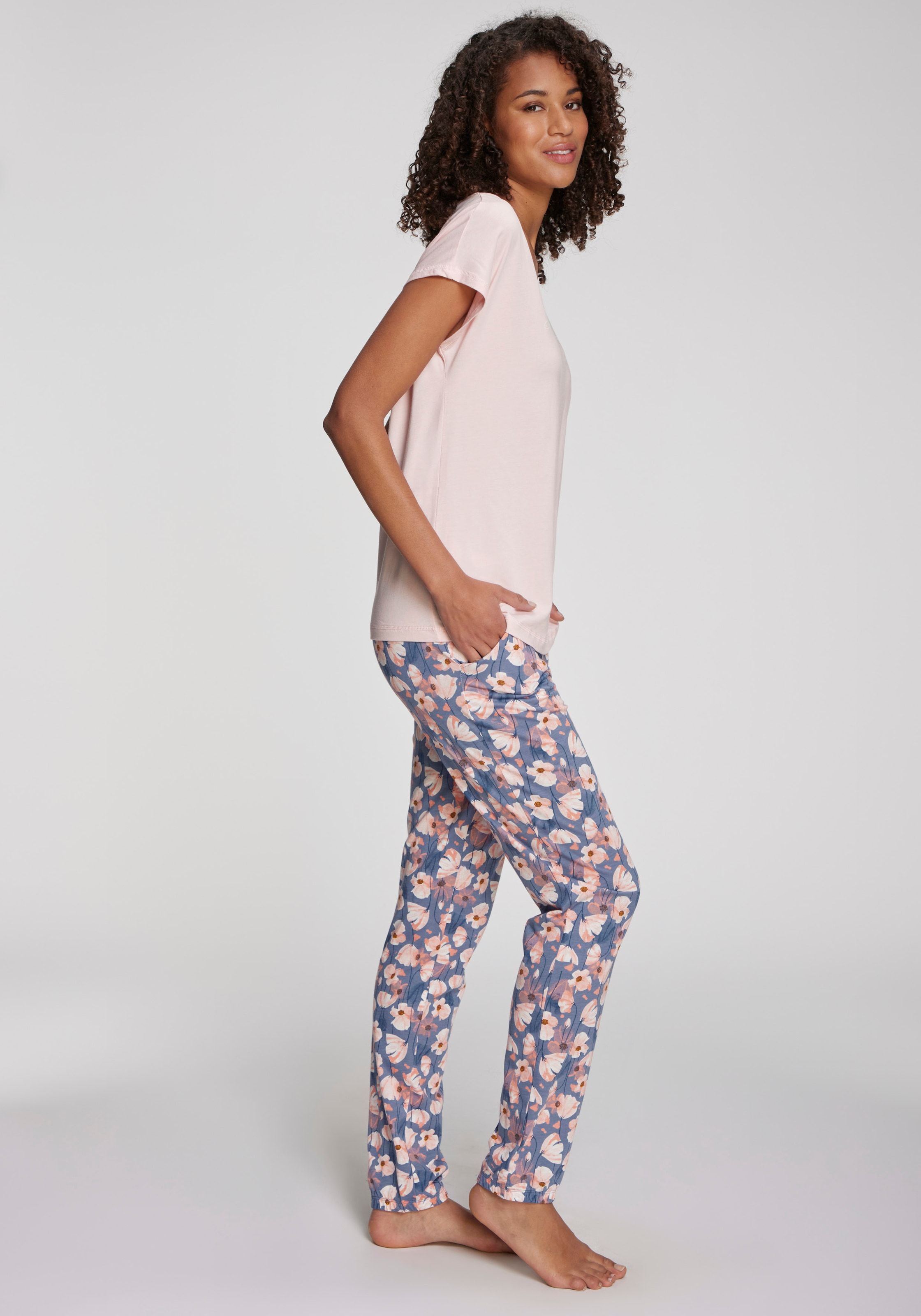Vivance Dreams Pyjamahose  mit schönem Muster
