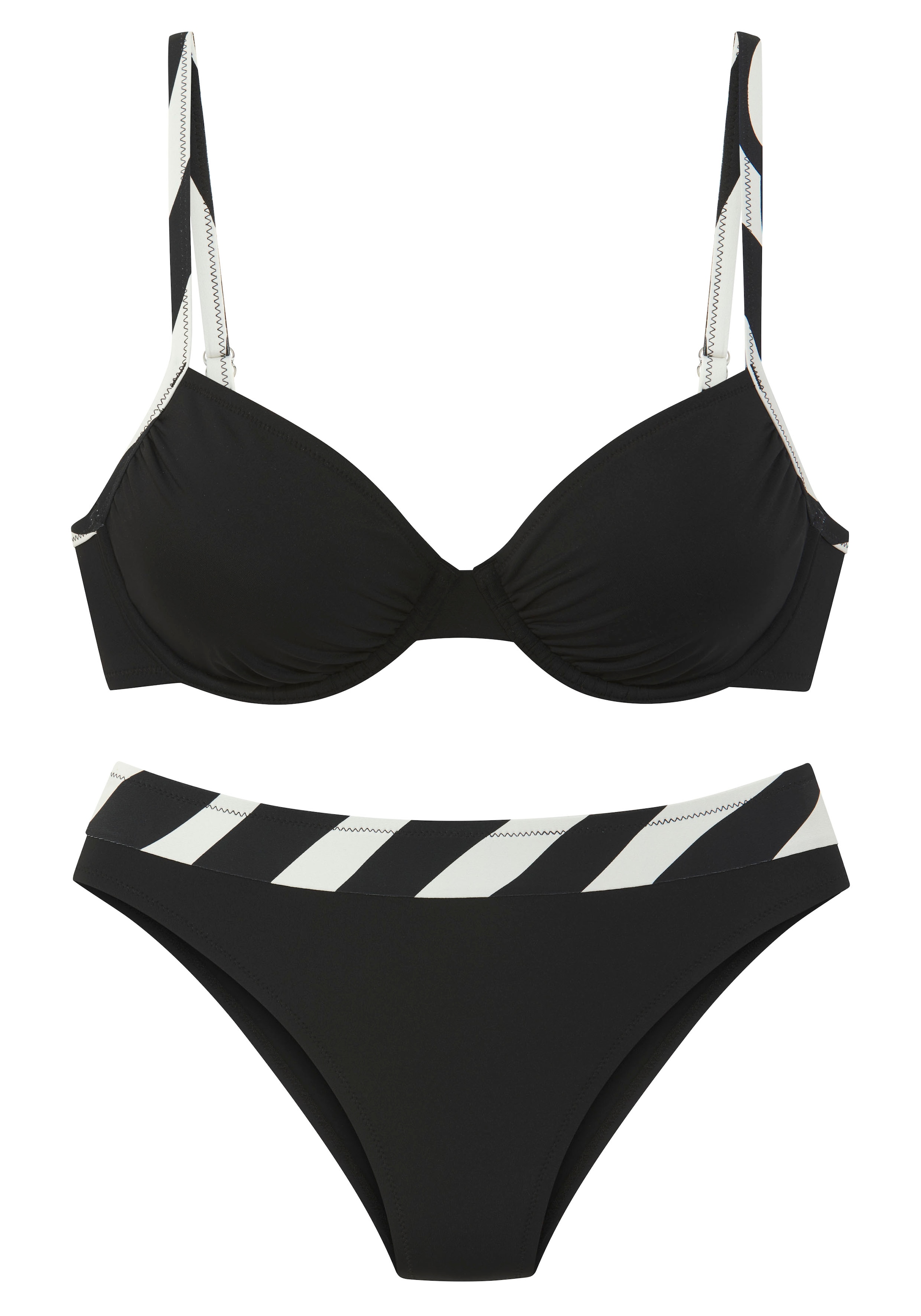 French Connection Bügel-Bikini »Claire«, Mit kontrast Details