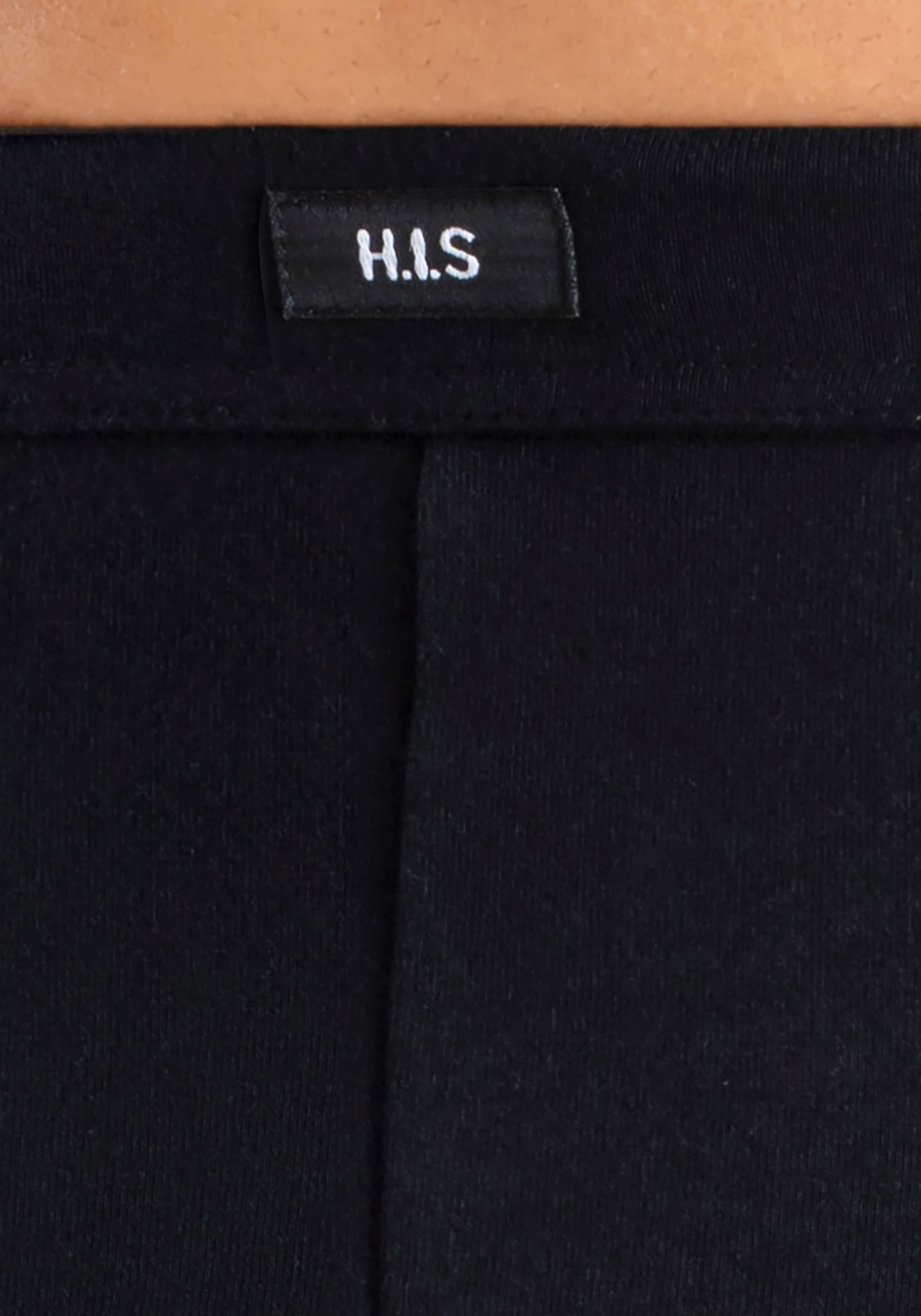 H.I.S Boxer »Boxershorts für Herren«, (Packung, 4 St.), mit kontrastfarbigen Streifen an den Seiten
