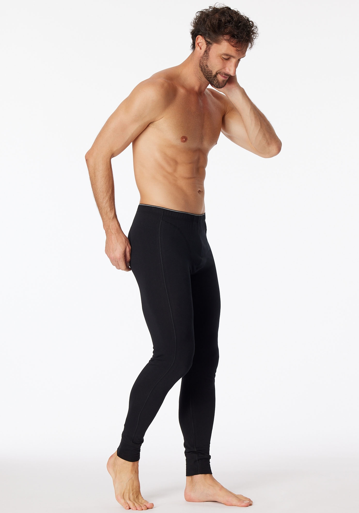 Schiesser Lange Unterhose »95/5« mit innen liegendem Webgummibund