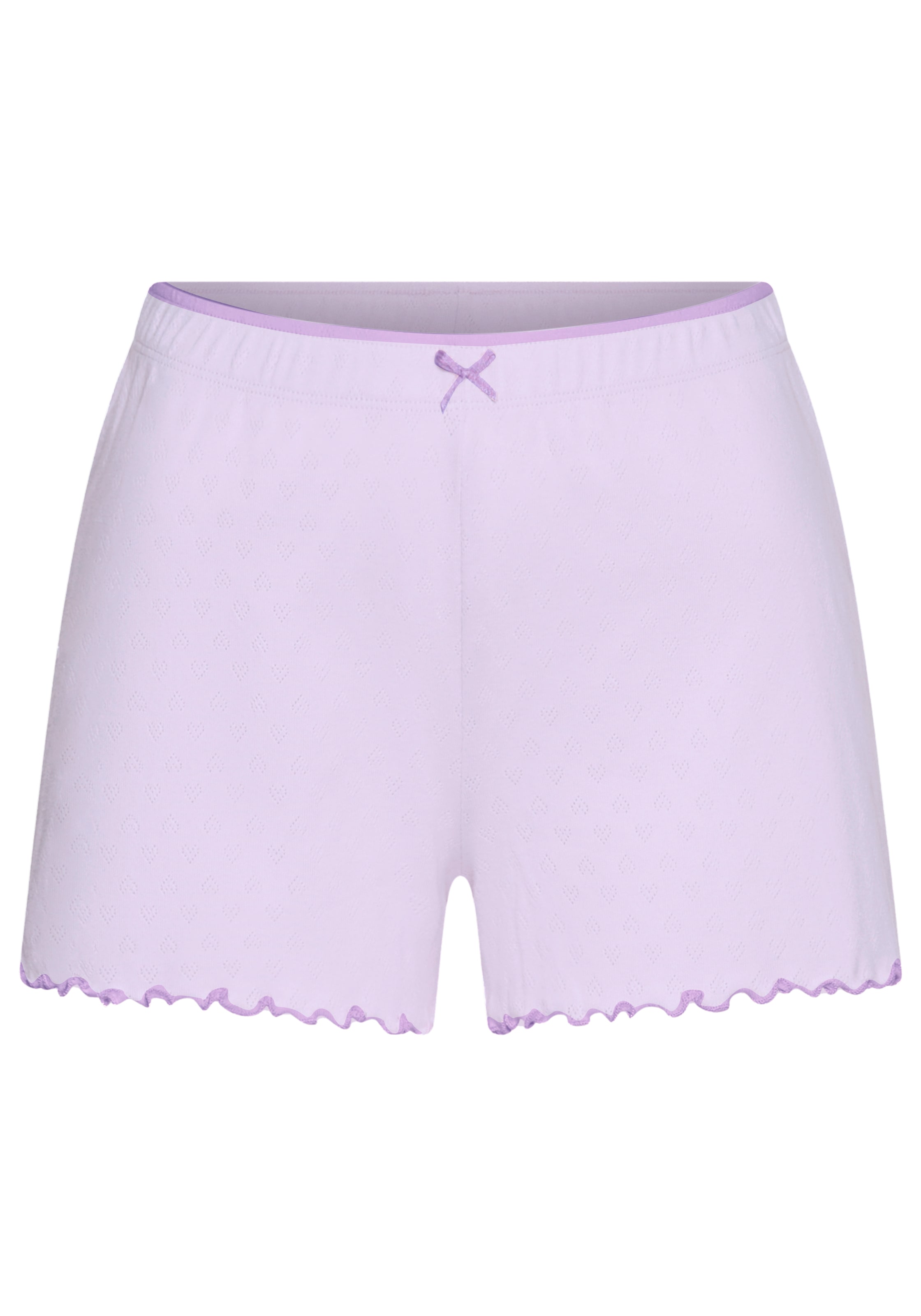 Vivance Dreams Shorty Packung, 3-teilig,  mit romantischem Ajourmuster