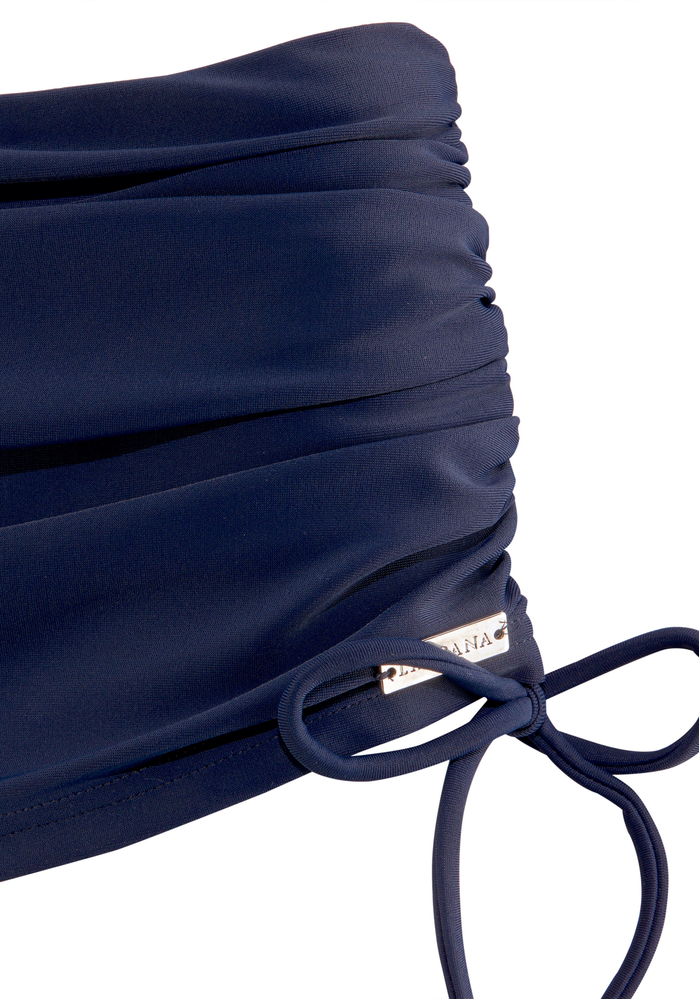 LASCANA Bade-Rock mit seitlicher Raffung