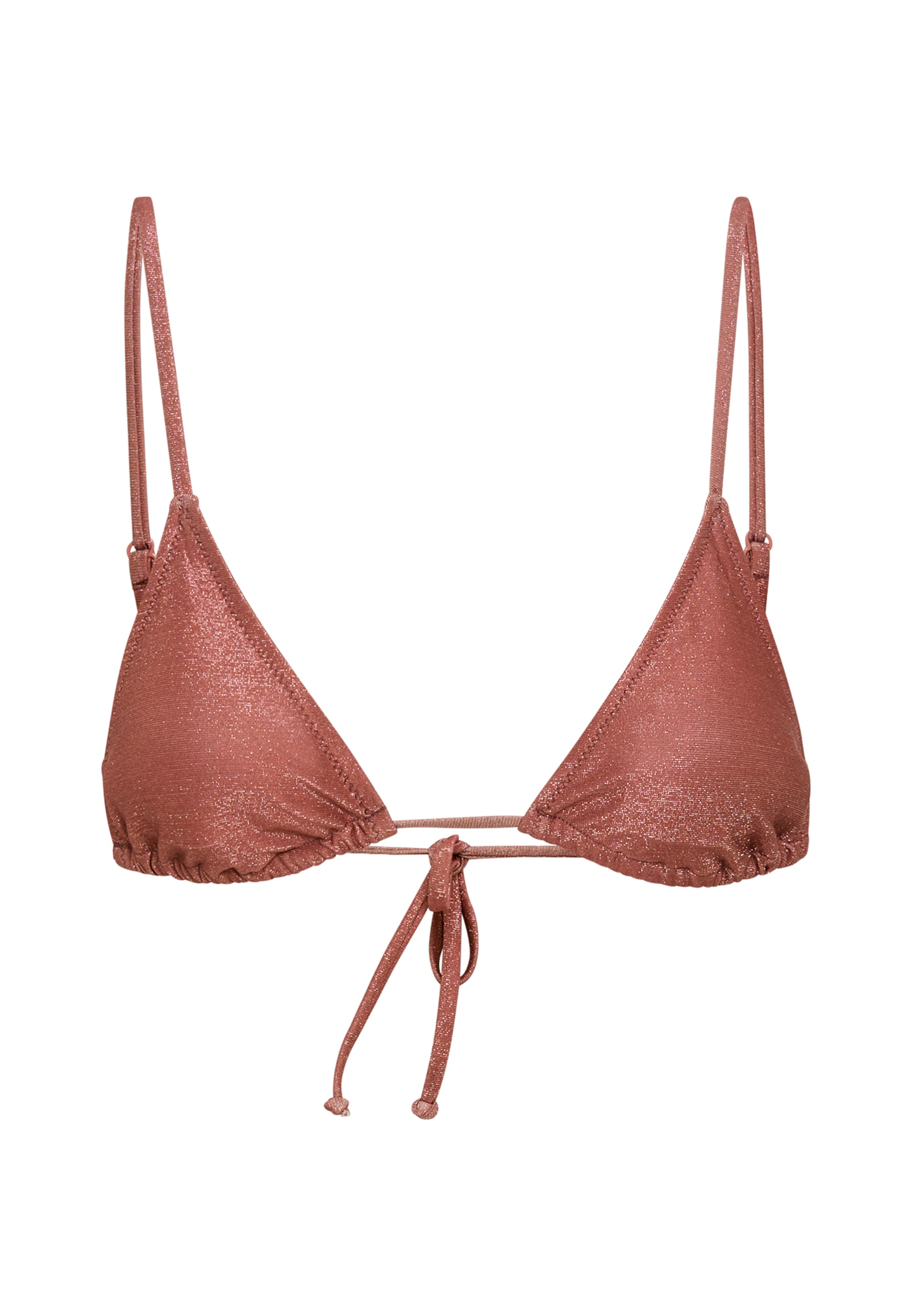 LSCN by LASCANA Triangel-Bikini-Top »Gladys« in trendiger Glitzeroptik