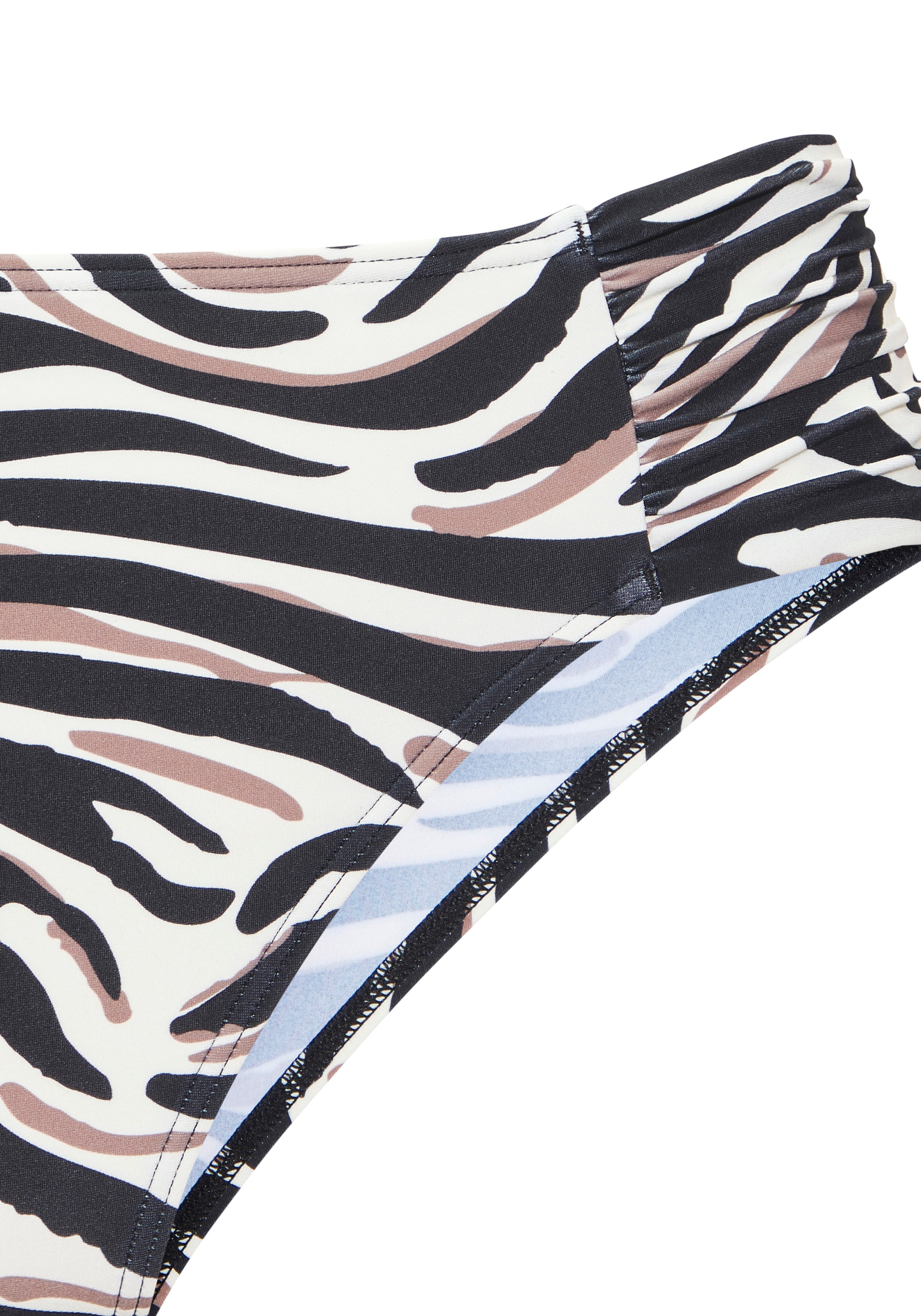 LASCANA Bikini-Hose »Debbie« mit abstraktem Animal-Print