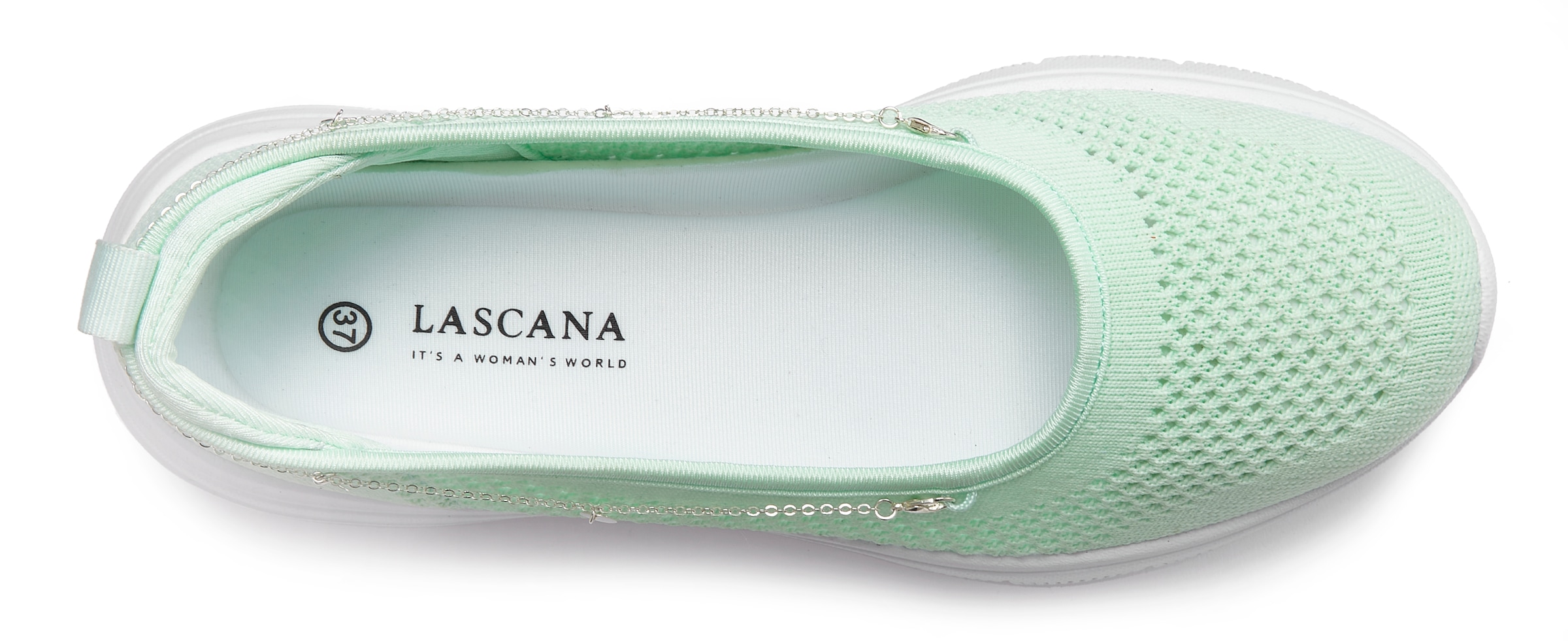 LASCANA Sneaker, Slip-On-Sneaker, Slipper, Ballerina, Halbschuhe VEGAN