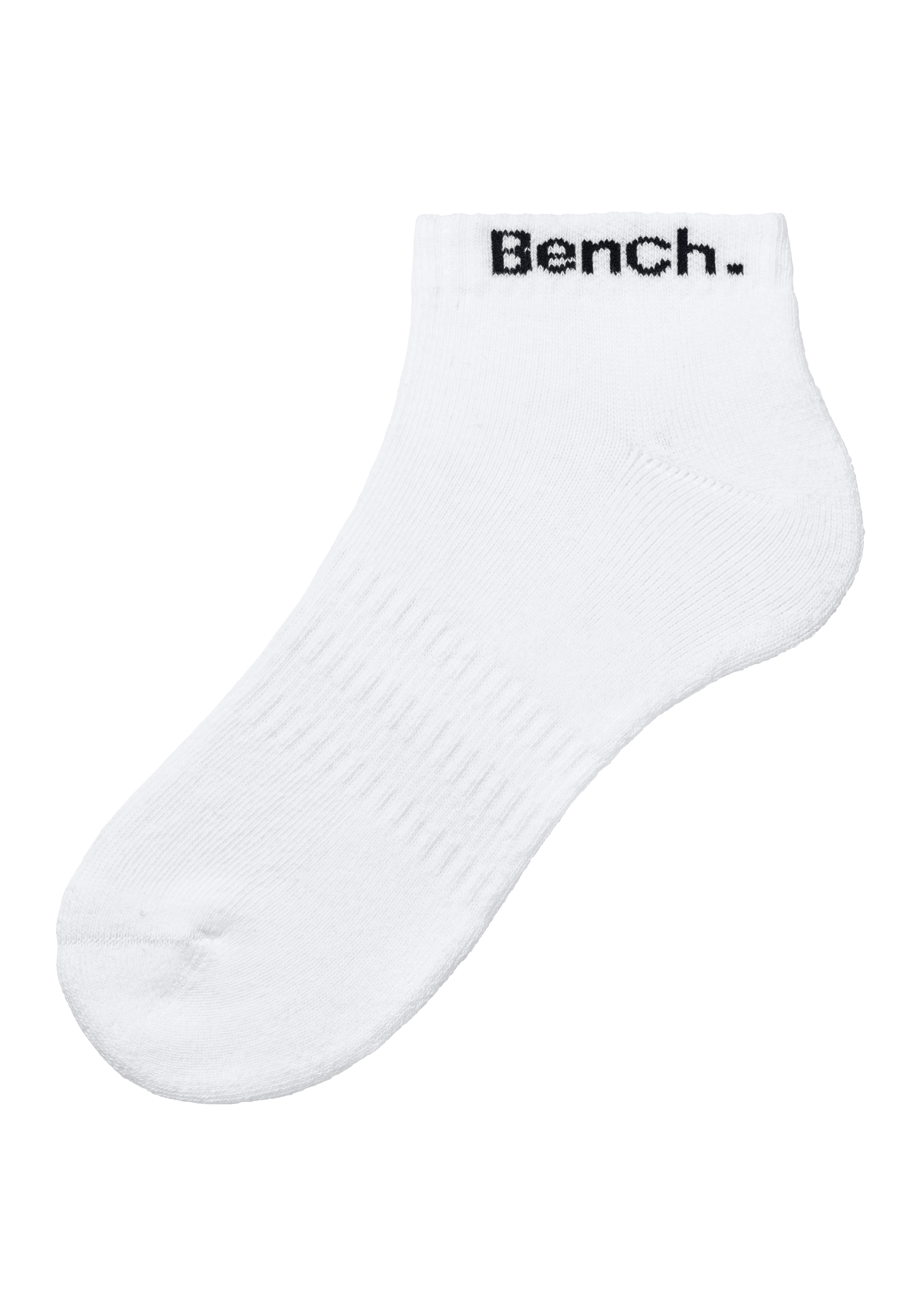Bench. Sportsocken Packung, 12 Stk. tlg. Tennis Kurzsocken mit Halbfußfrottee