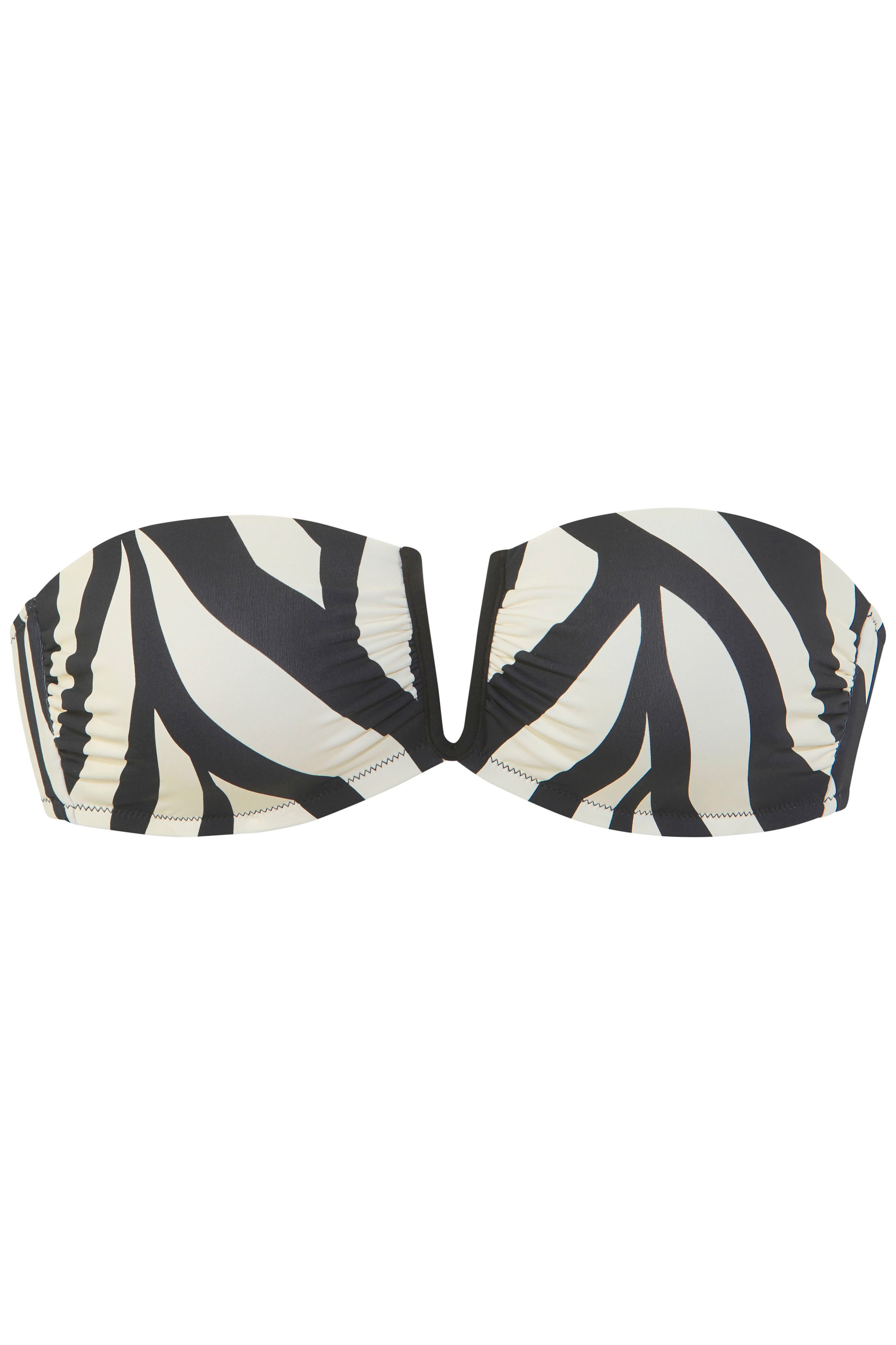 French Connection Bandeau-Bikini »Louise«, V-förmige Schnalle zwischen den Cups
