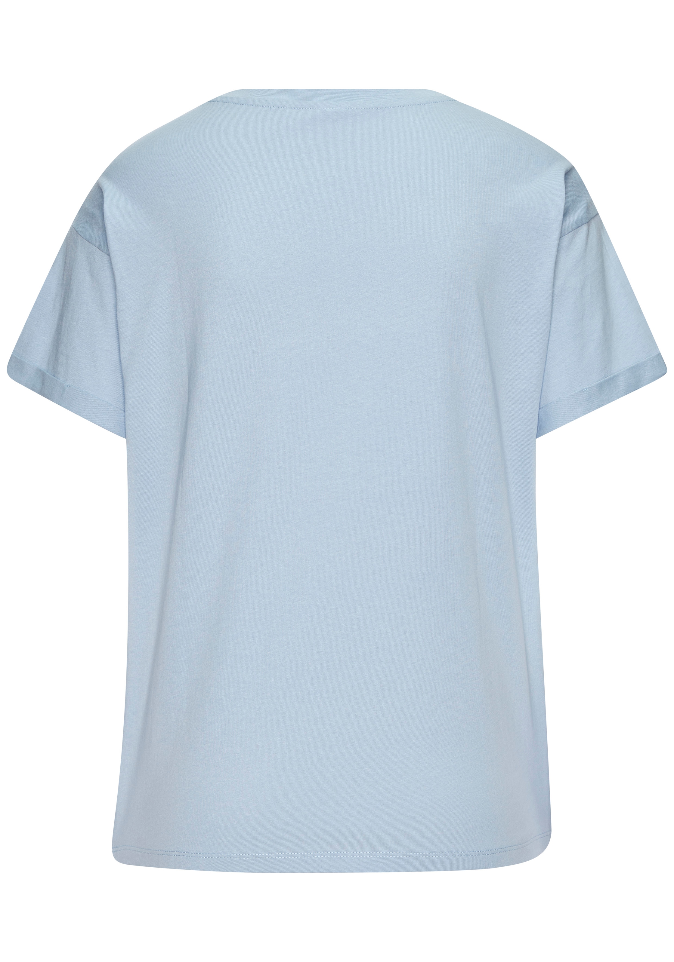 Vivance T-Shirt »mit Frontdruck« 2er-Pack,  aus hochwertiger Bio-Baumwolle