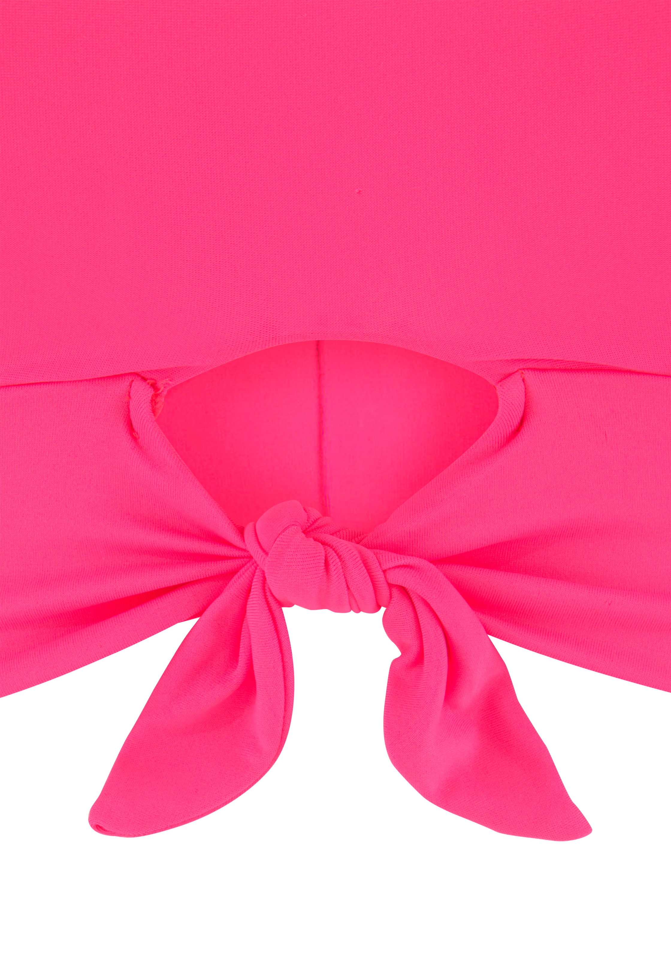 Venice Beach Crop-Bikini-Top »Planet«, mit Zierknoten