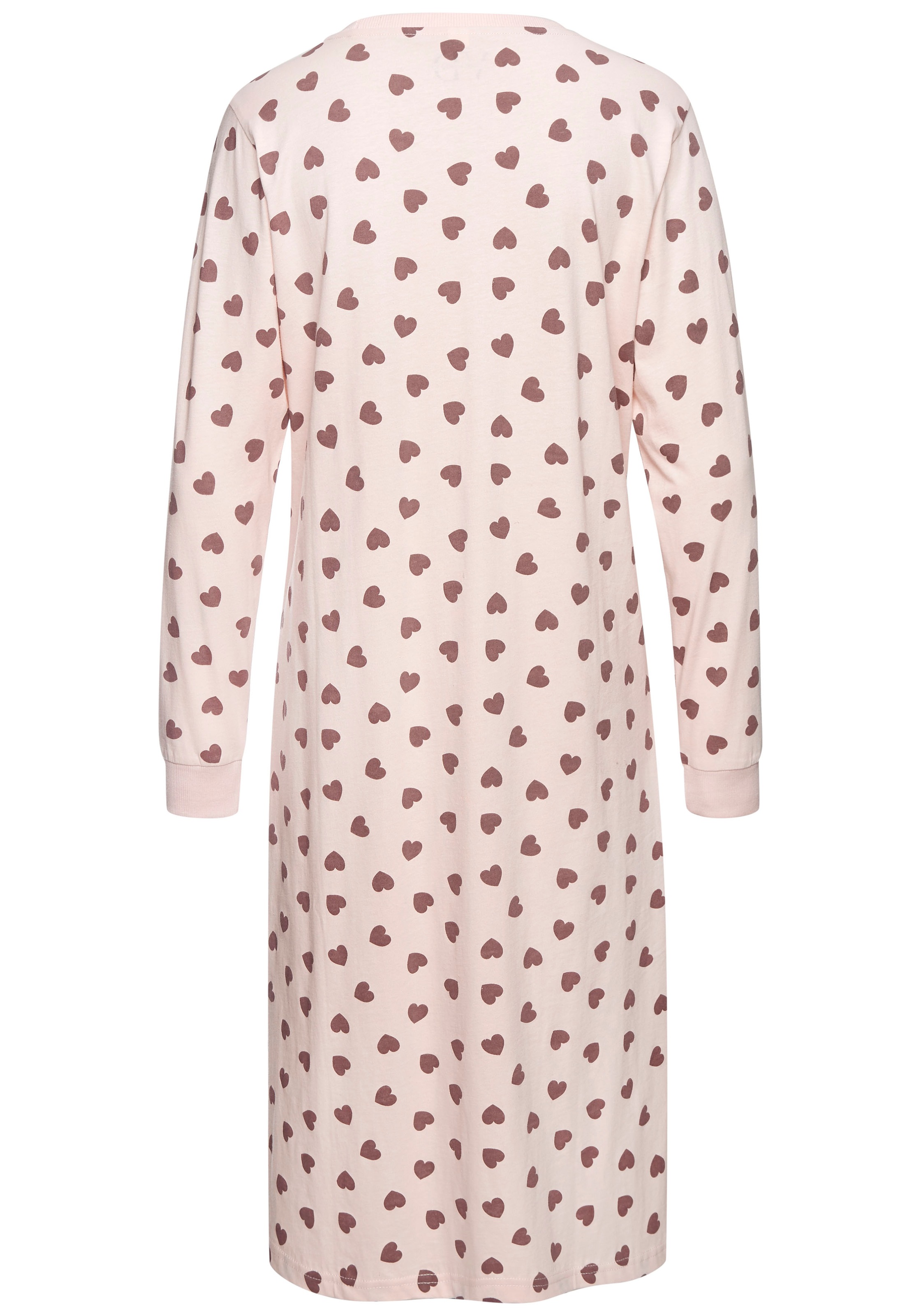 Vivance Dreams Nachthemd 1-teilig,  mit süßem Herzmuster
