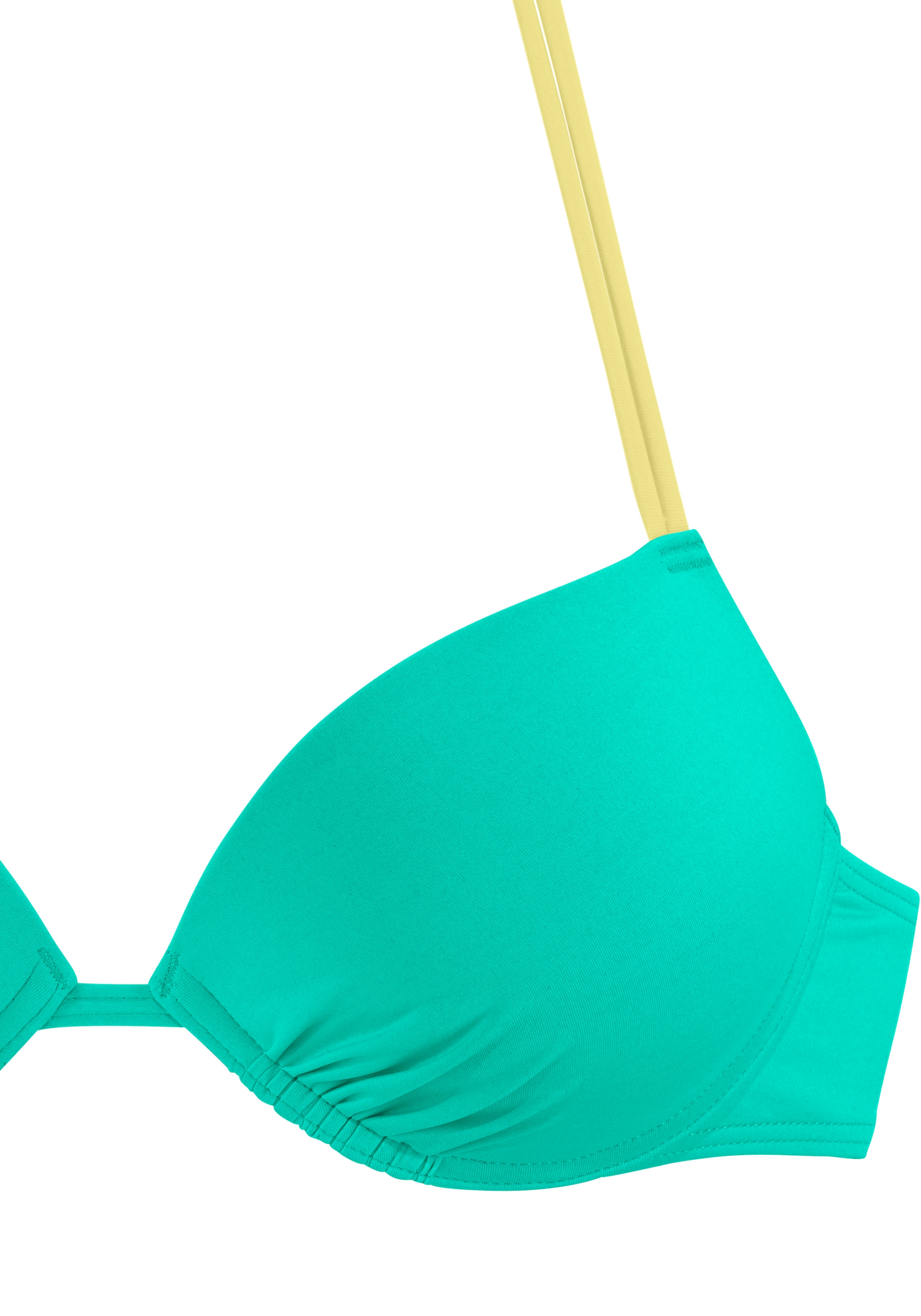 Venice Beach Push-Up-Bikini-Top »Anna«, wattierte Cups, mit eingearbeiteter Verstärkung