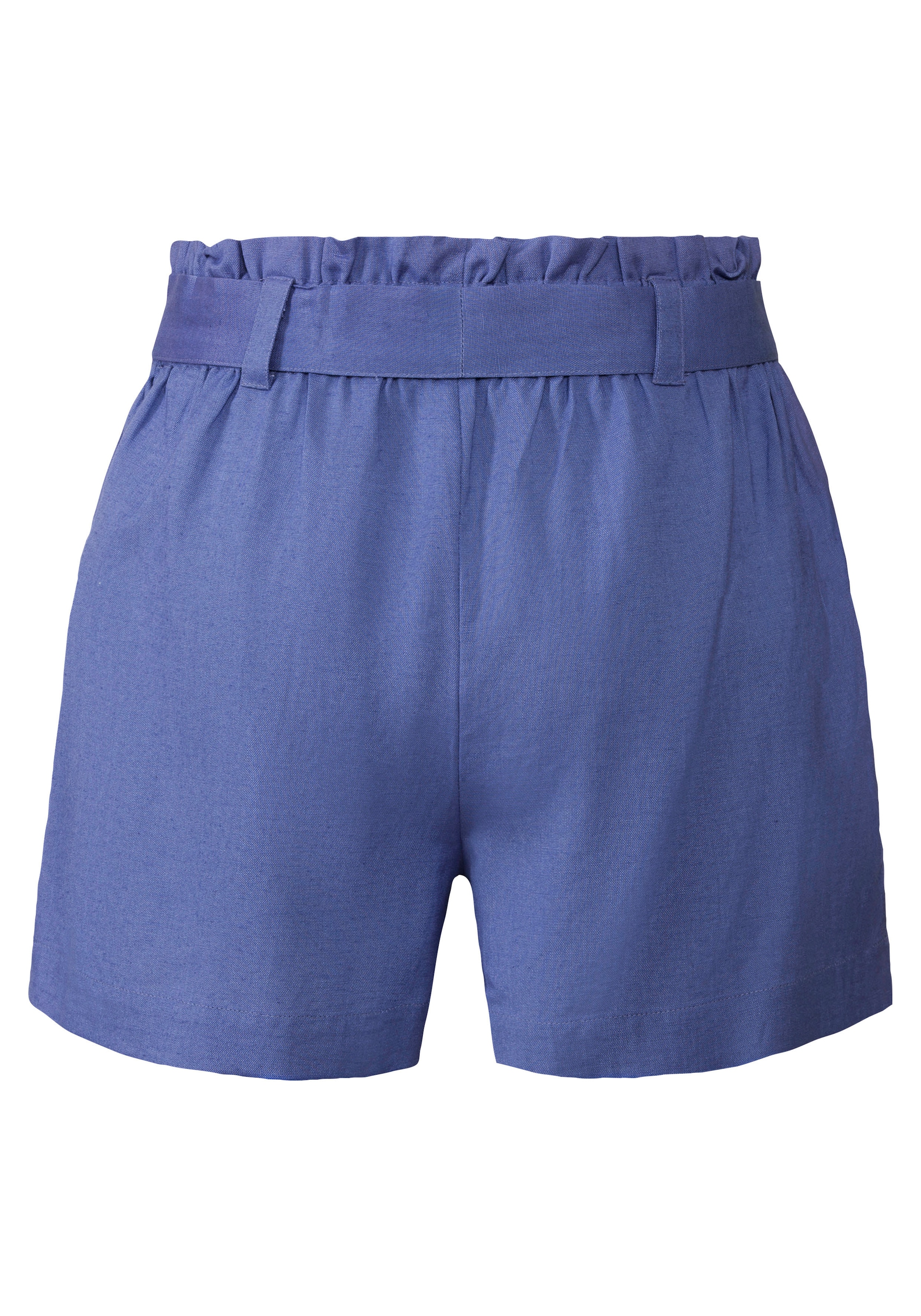 LASCANA Shorts  im Paperbag-Stil, Leinenmix, Schlupfhose, Sommerhose