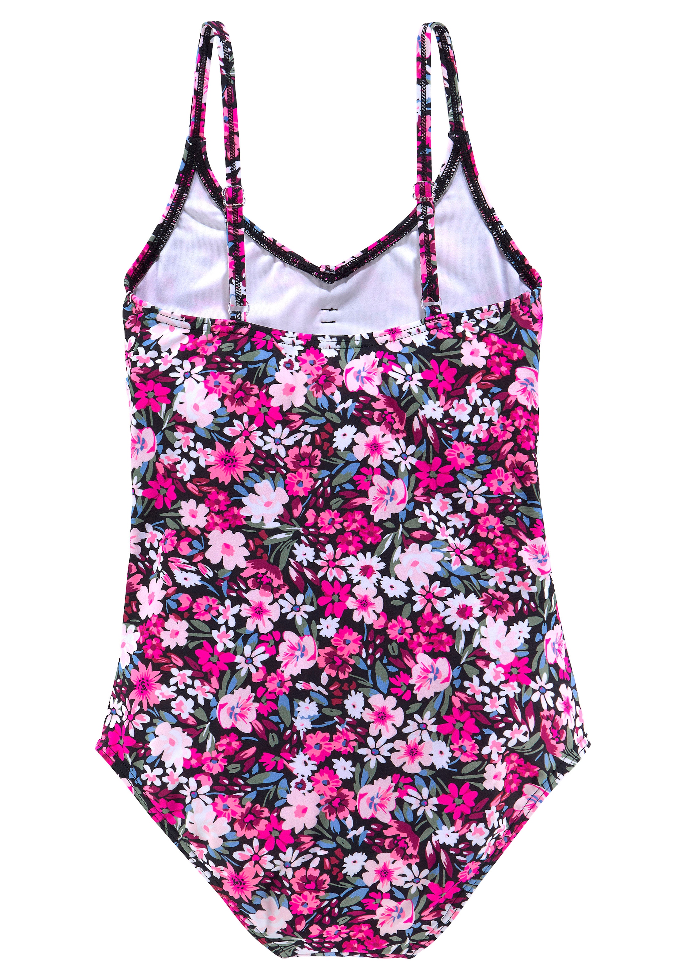 Buffalo Badeanzug mit kleinem Blümchendruck