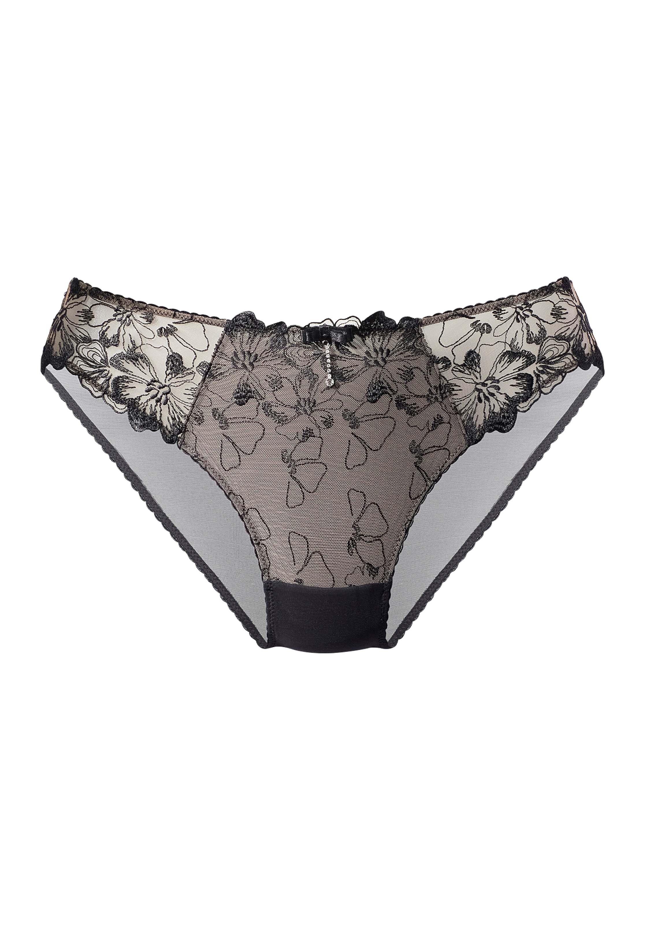 JETTE Tanga, in einzigartigem Blumen-Design