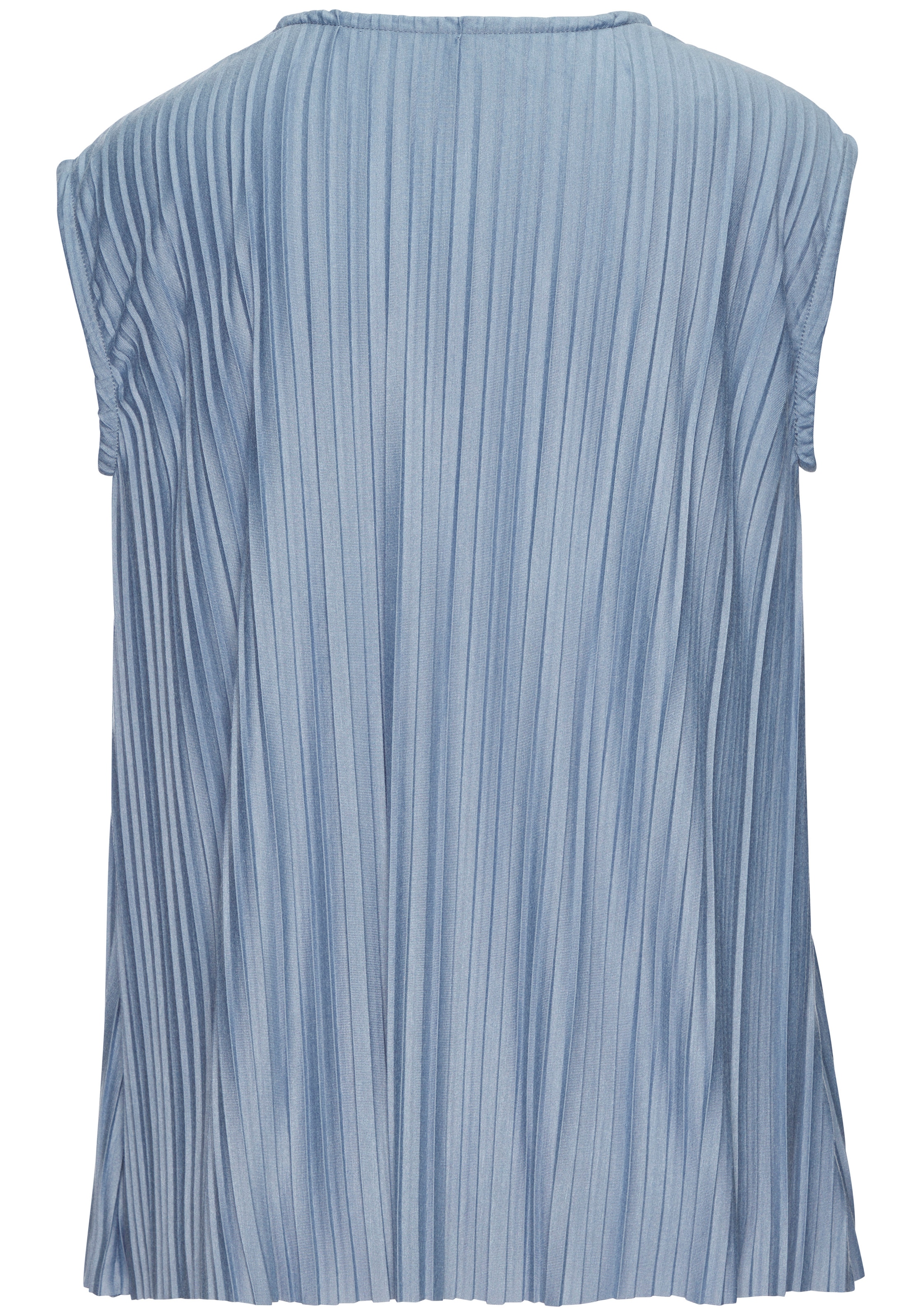 LASCANA Pliseetop aus angenehmer Viskose-Mischqualität