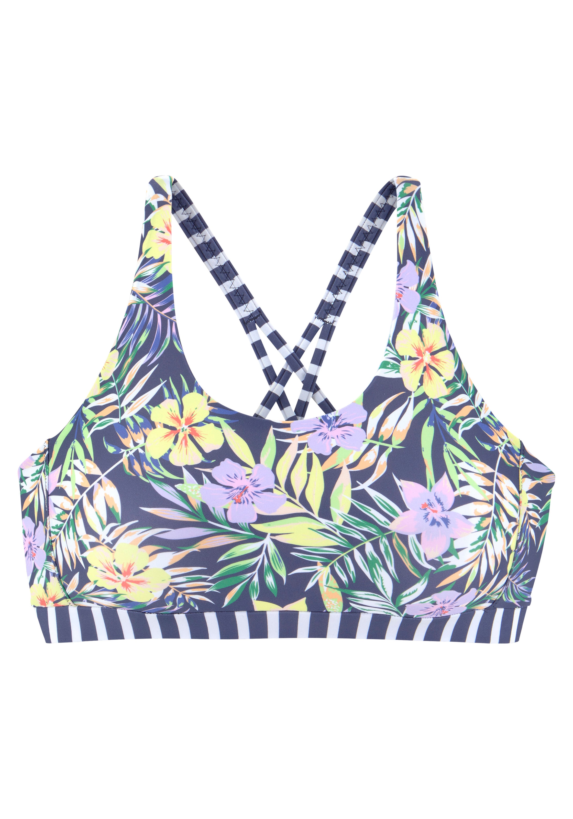 Venice Beach Bustier-Bikini-Top »Summer«, mit gerkreuzten Trägern