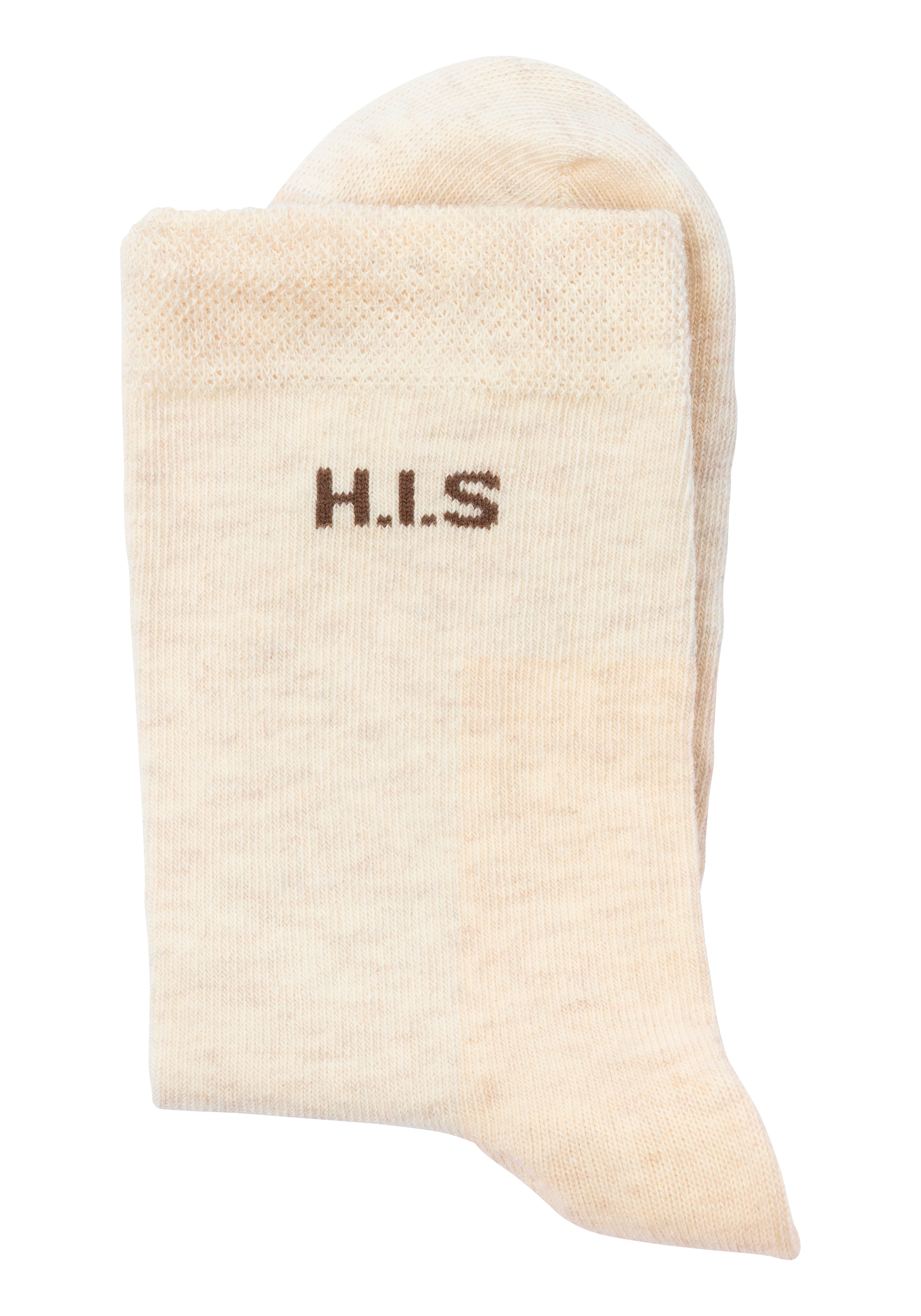 H.I.S Socken, (Packung, 4 Paar), ohne einschneidendes Bündchen