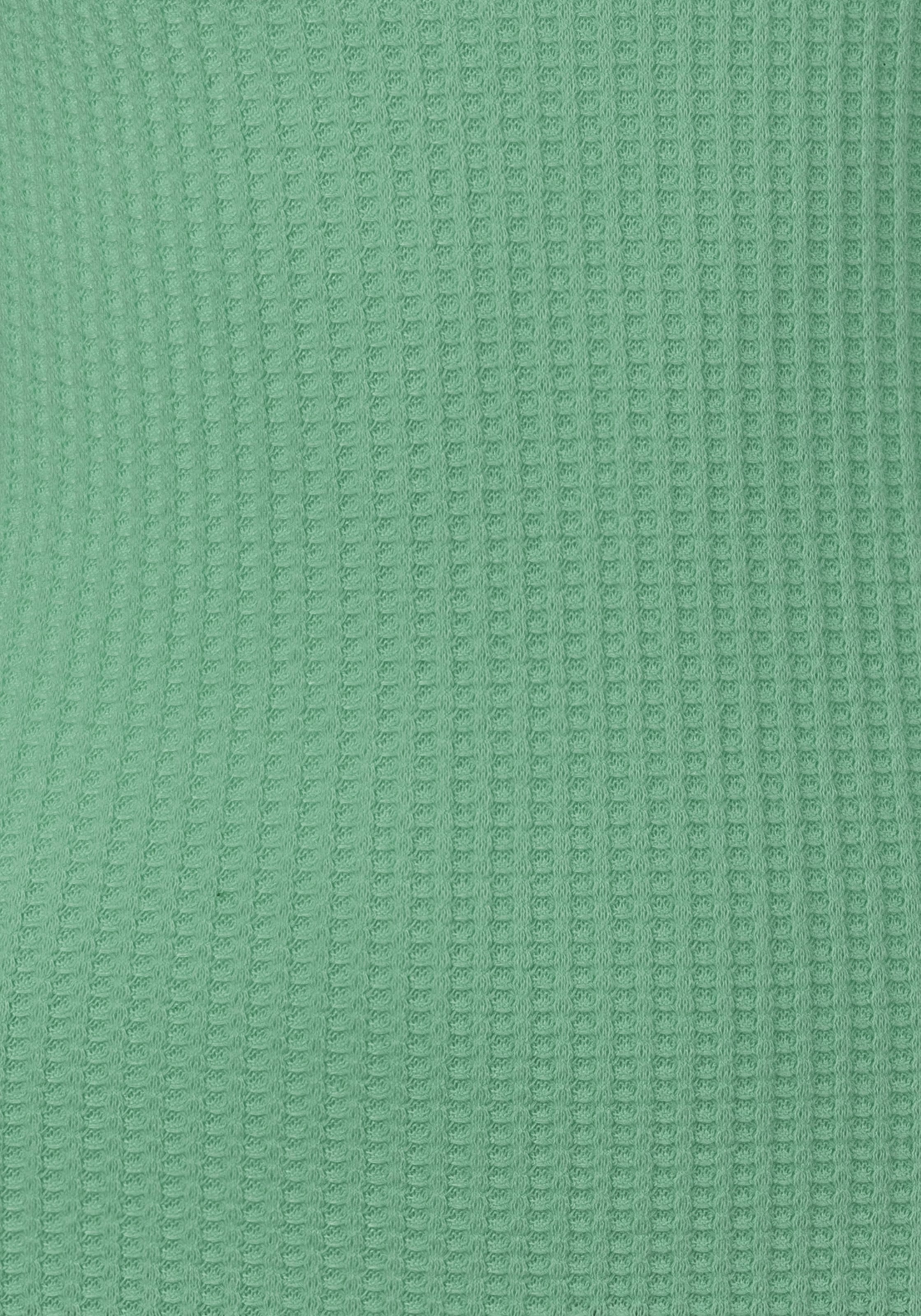 LASCANA Langarmshirt »in modischer Piqué-Optik«, (2er-Pack), aus pflegeleichter Qualität mit Viskose