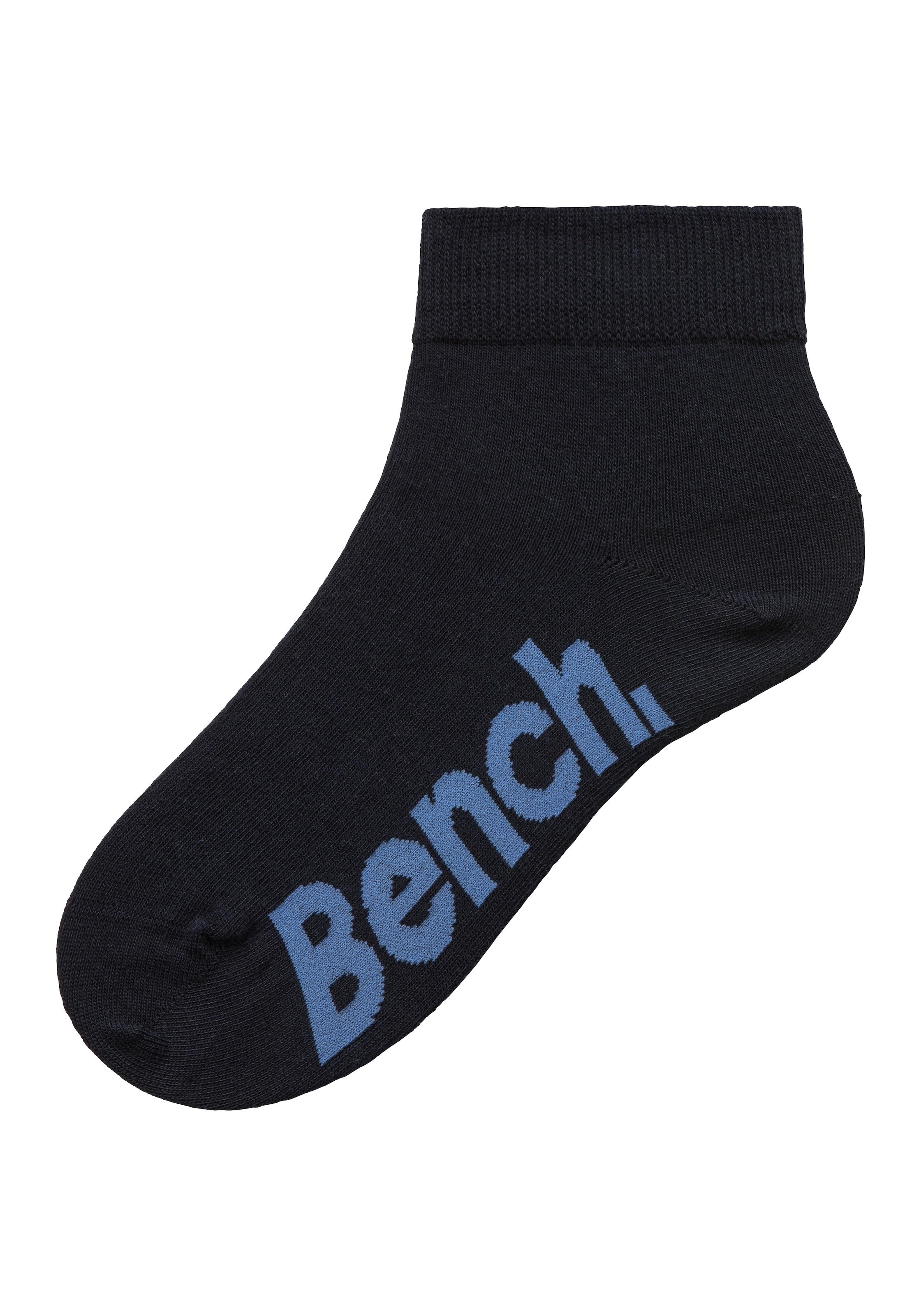Bench. Kurzsocken, (Federtasche, 7 Paar), in ansprechendem Mäppchen mit Reißverschluss