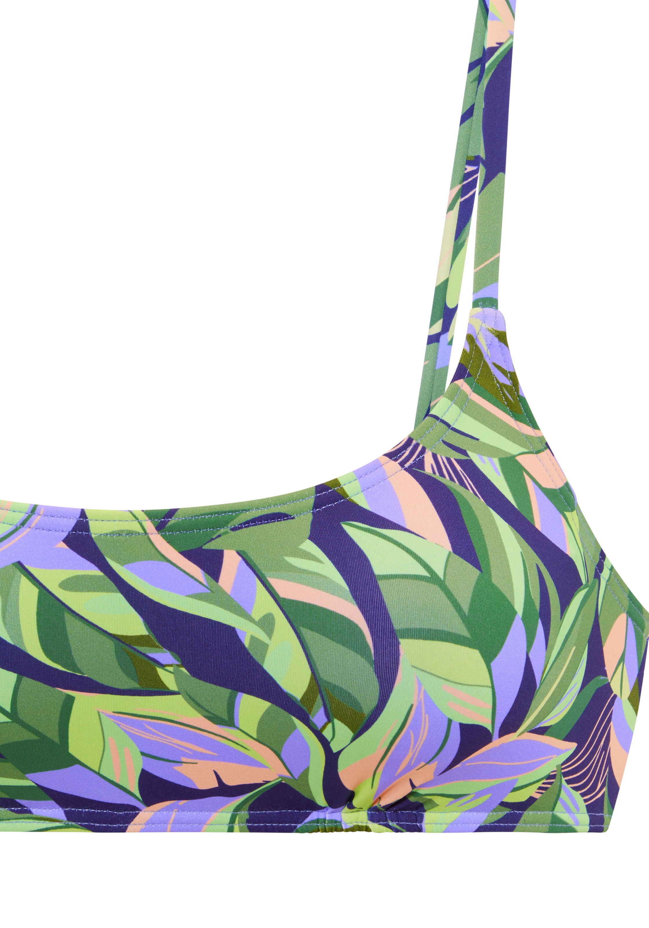 s.Oliver Bustier-Bikini-Top »Avin« mit modernem Allover-Print