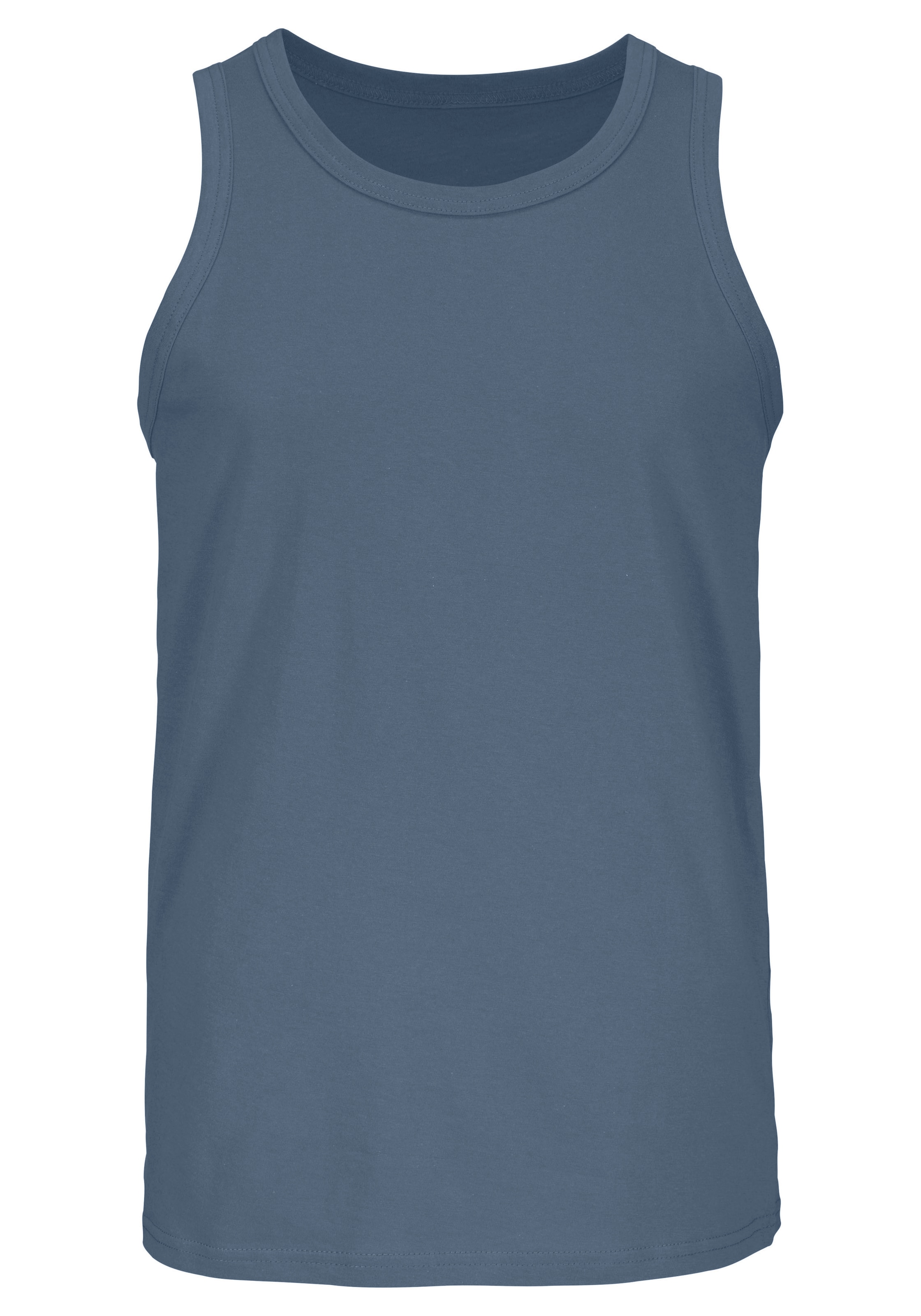 H.I.S Tanktop »Unterhemd für Herren«, (Packung, 3 tlg.), mit Rundhals aus Baumwolle
