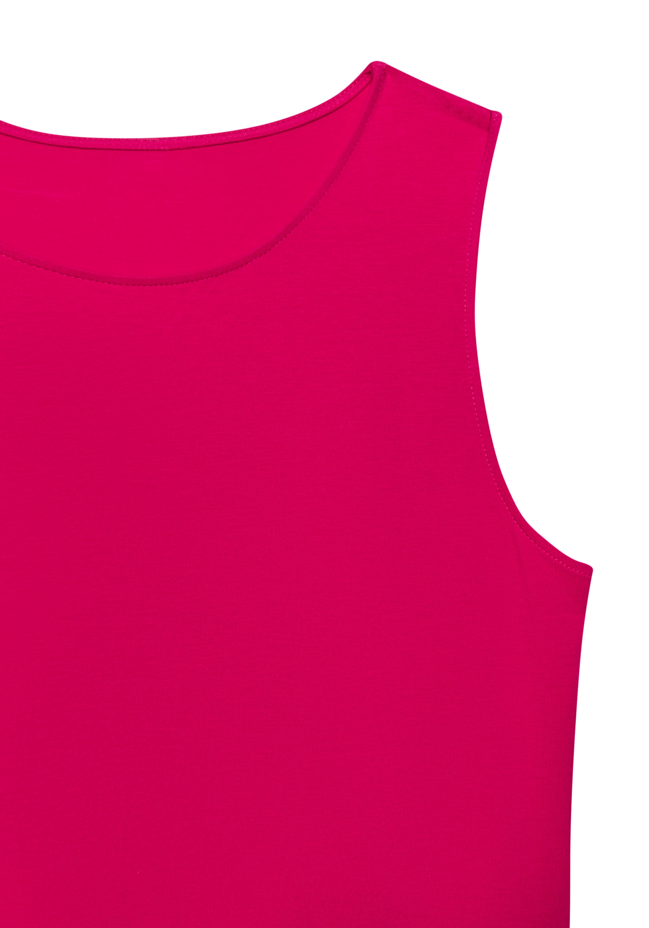 LASCANA Tanktop »aus elastischer Baumwoll-Modal-Qualität«, (2er-Pack)
