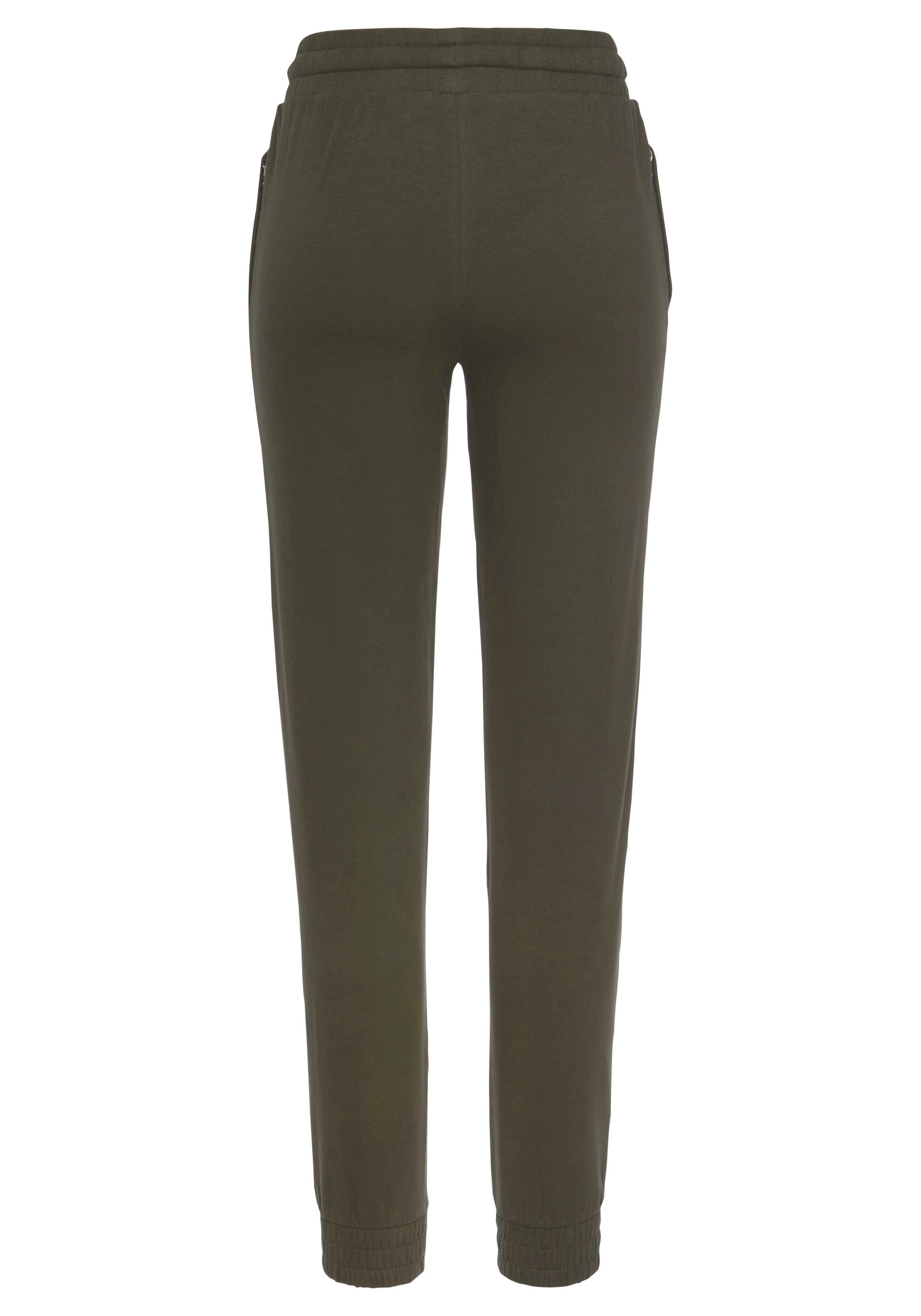 Bench. Loungewear Homewearhose, mit Reißverschluss Taschen, Loungeanzug
