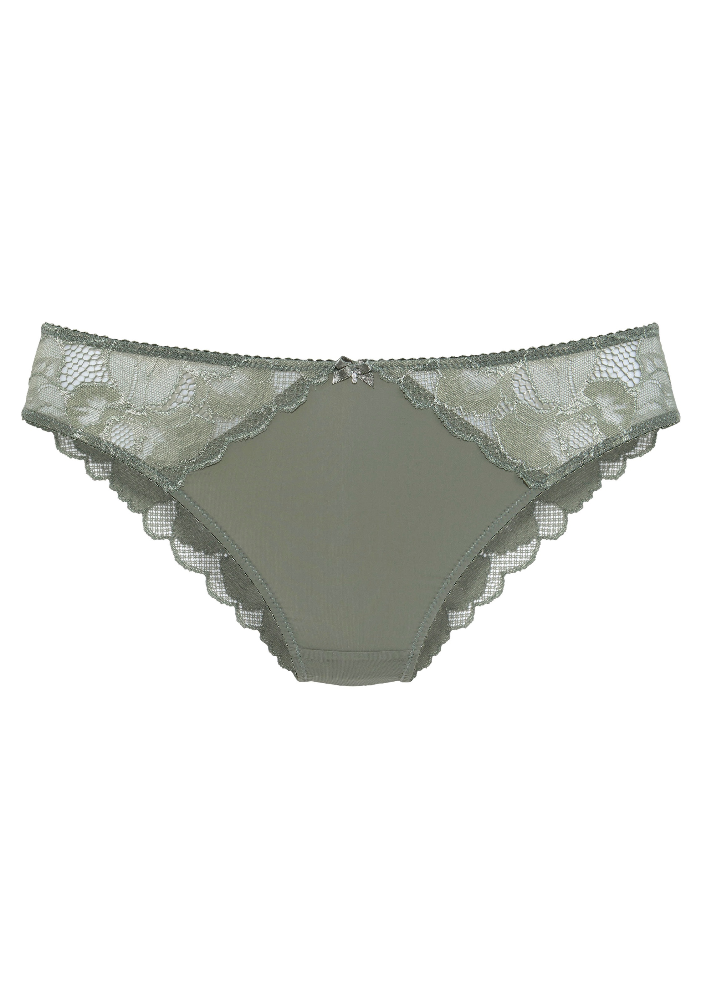 LASCANA Slip »Mably«, mit schönen Spitzeneinsätzen
