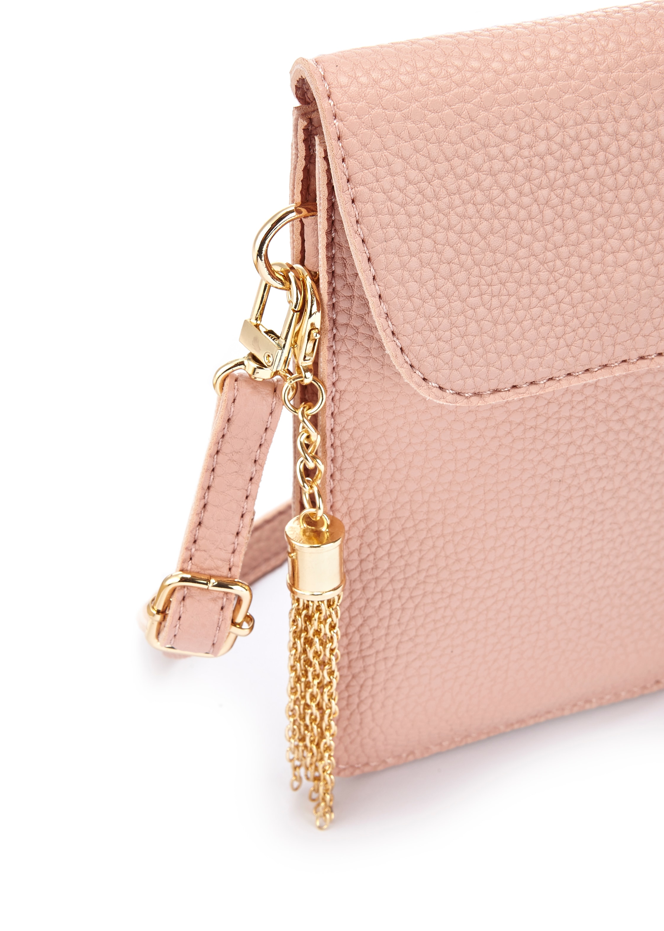LASCANA Umhängetasche »Handytasche«, mit Sichtfenster, Minibag, Crossbody Bag, VEGAN