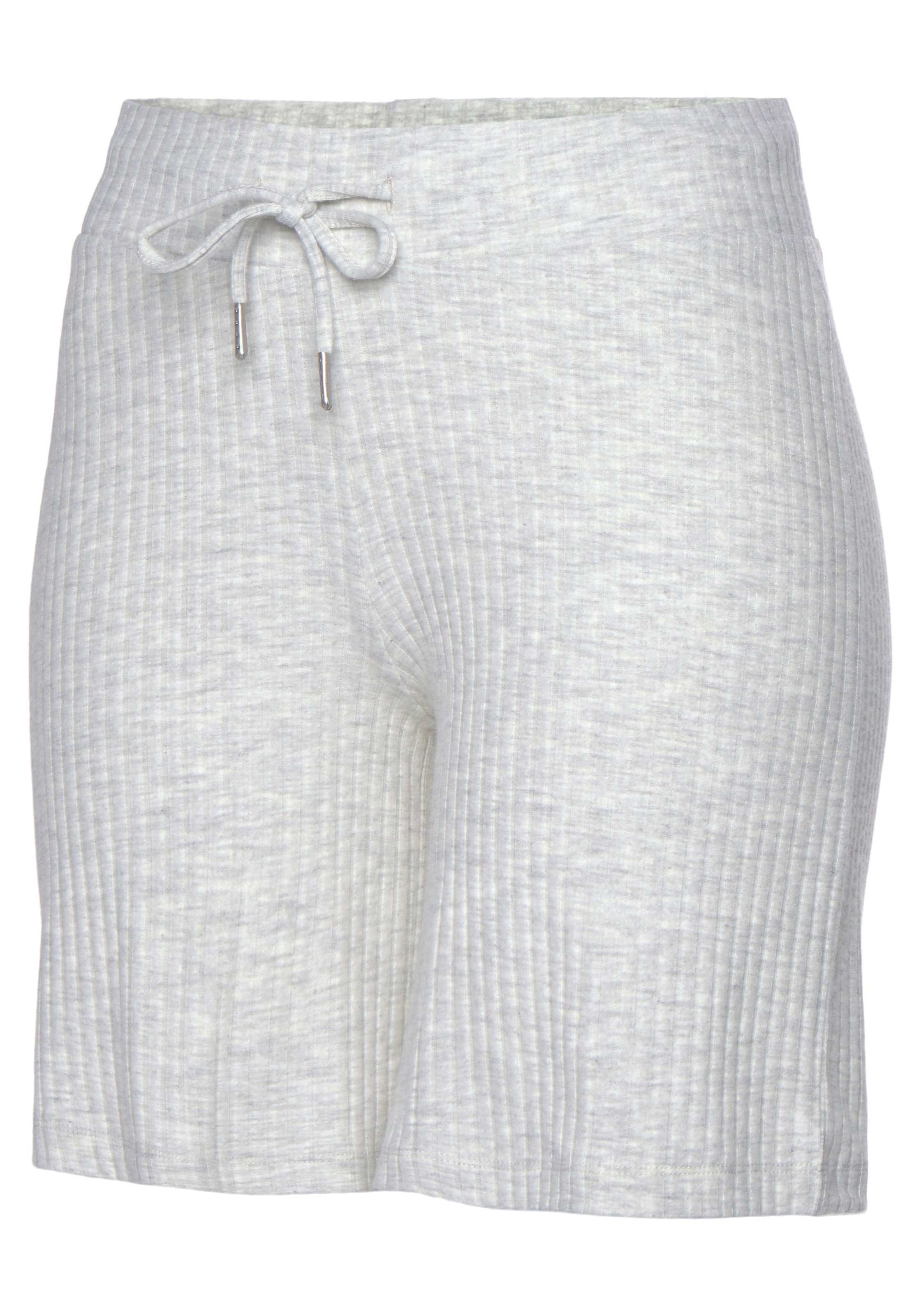 Vivance Bermudas, (2er-Pack), gerippt, mit Tunnelzug am Bund