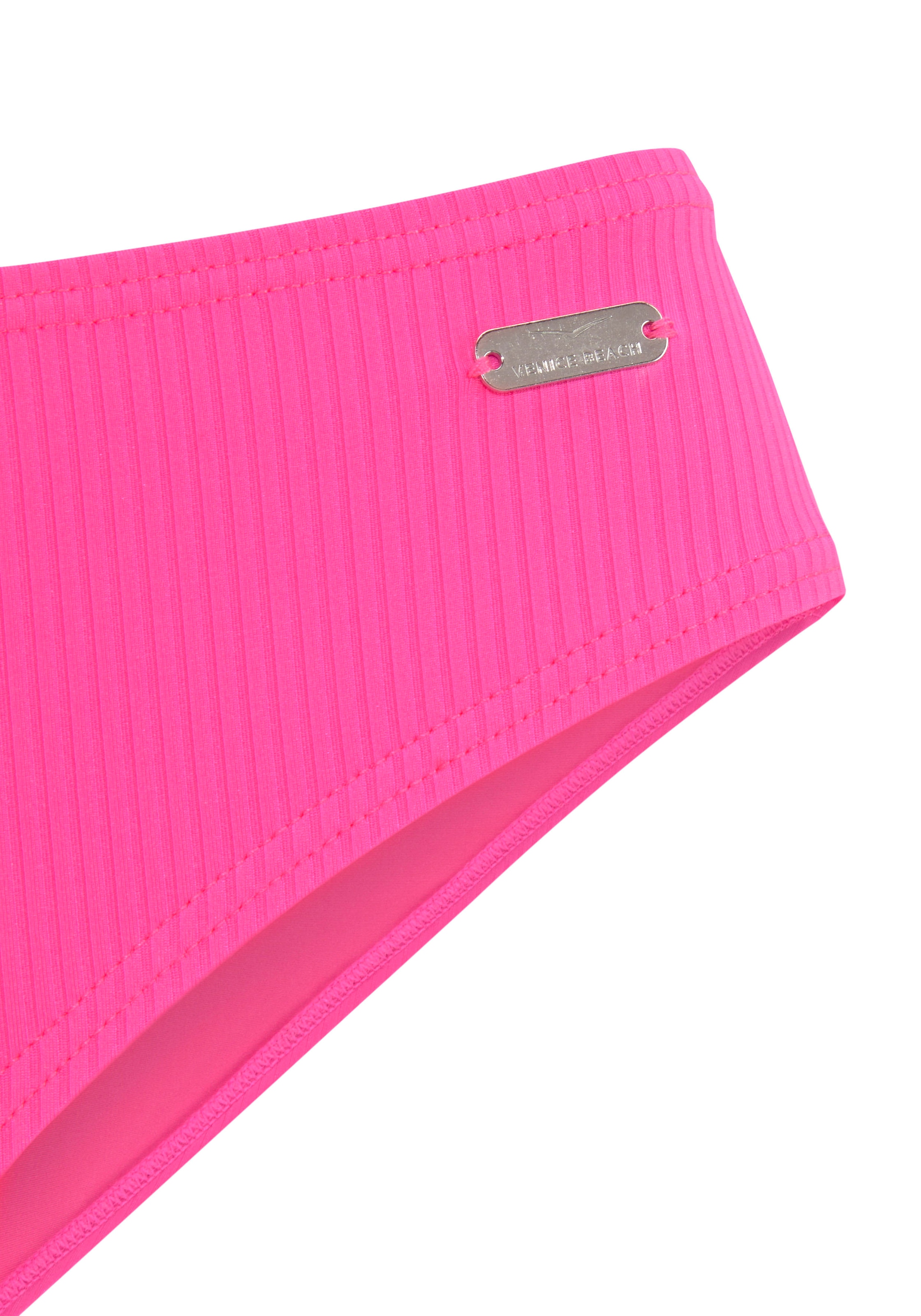 Venice Beach Bikini-Hose »Lucky«, aus gerippter Strukturware