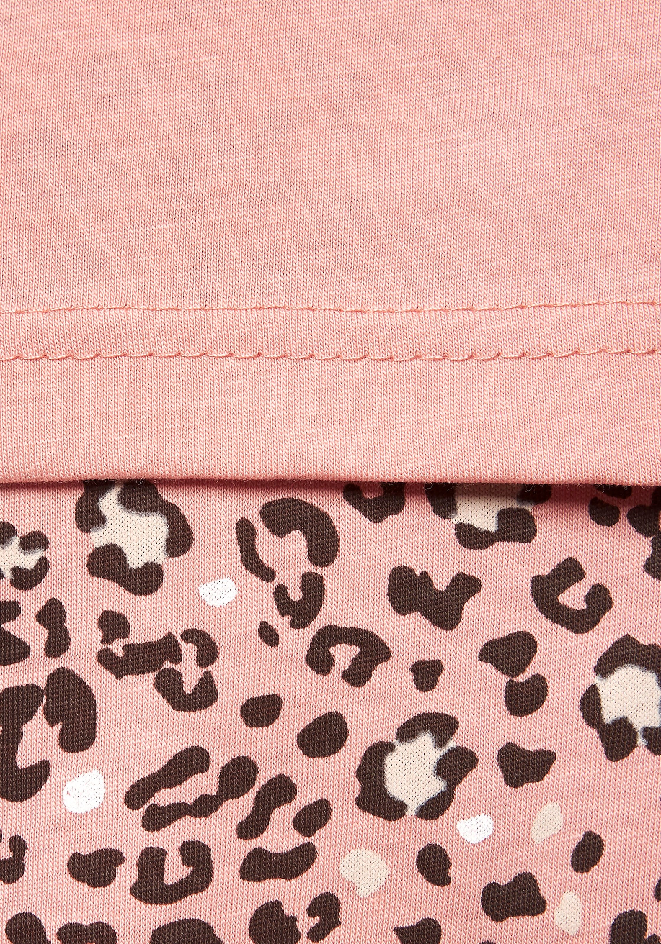 Vivance Dreams Capri-Pyjama, (2 tlg.), mit schönem Animalprint