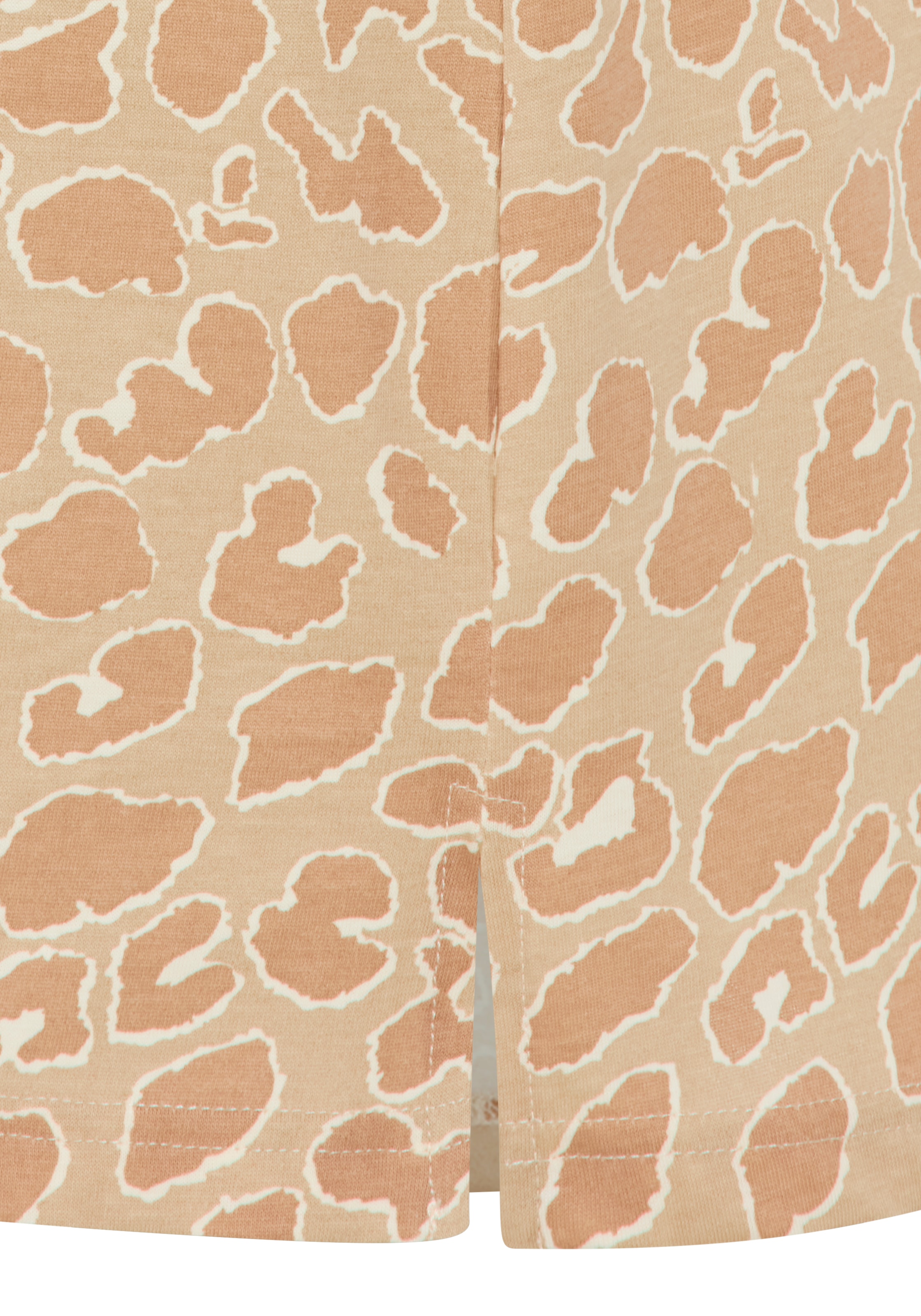 Vivance Dreams by Lascana Nachthemd Ohne Taschen mit naturfarbenen Prints