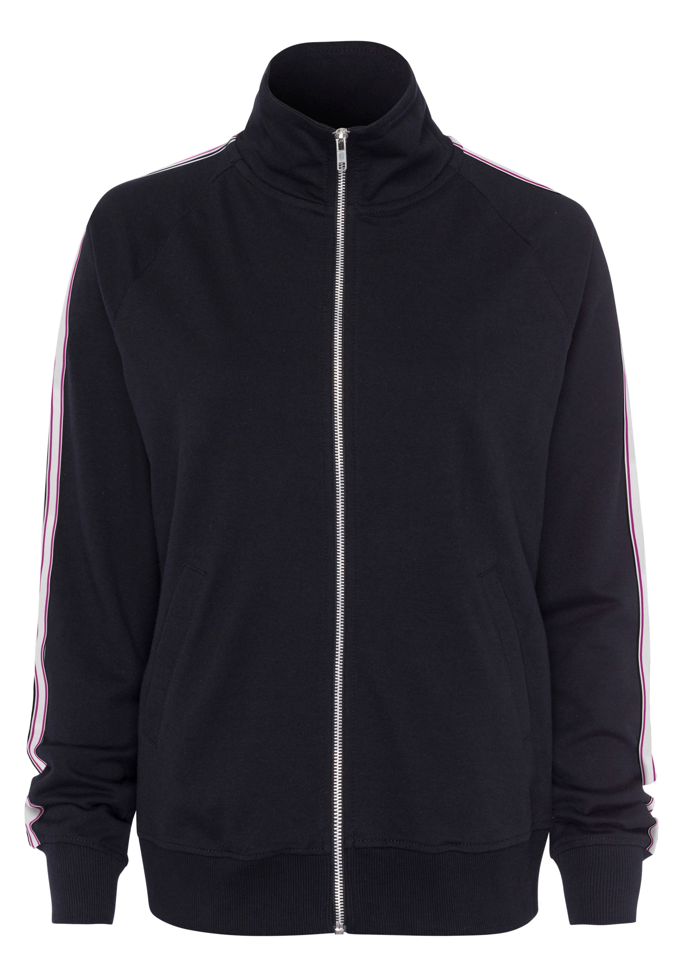 H.I.S Sweatjacke, mit seitlichem Tape, Loungeanzug