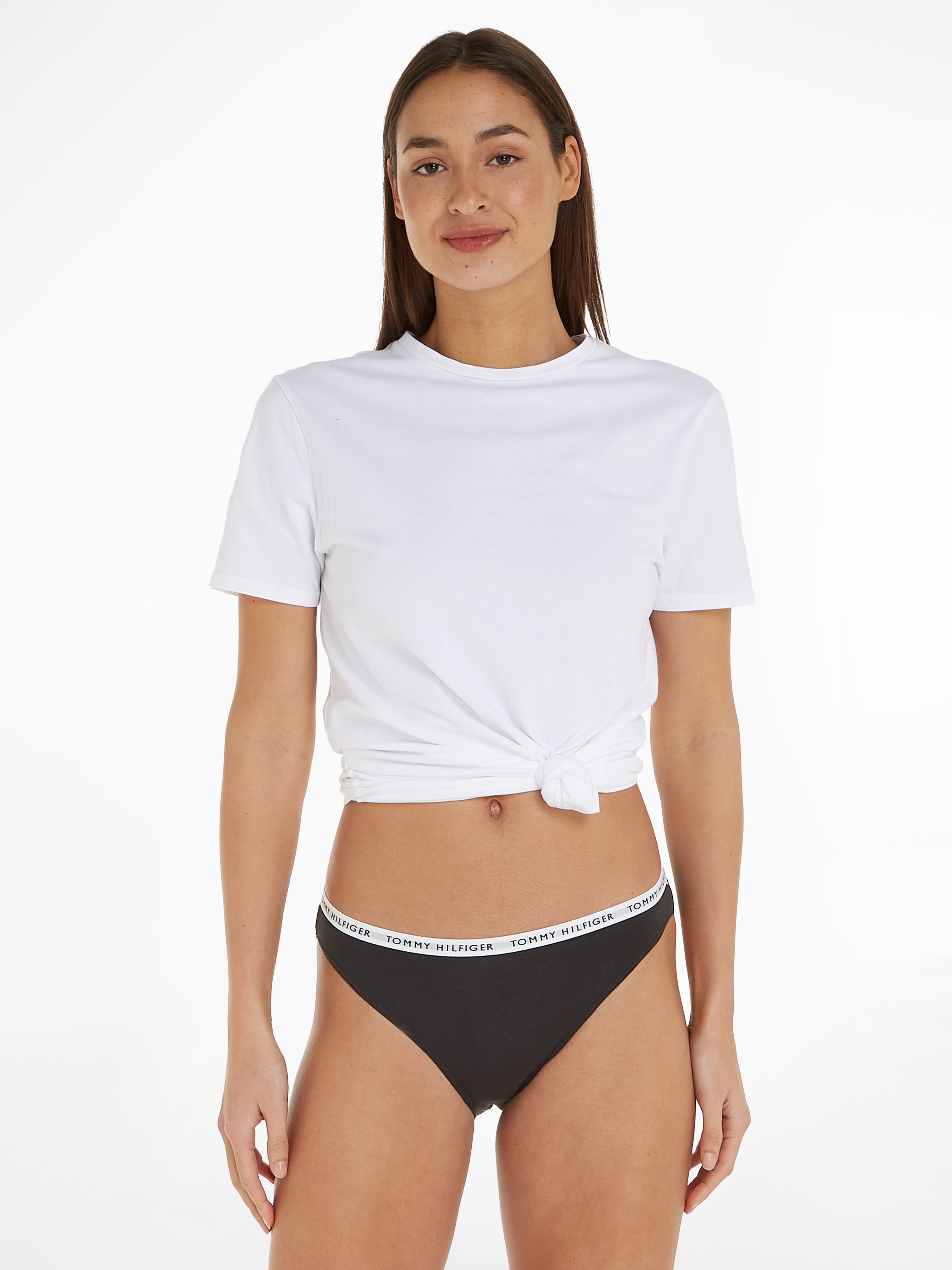 Tommy Hilfiger Underwear Bikinislip 3 Stk. mit schmalem Logobündchen