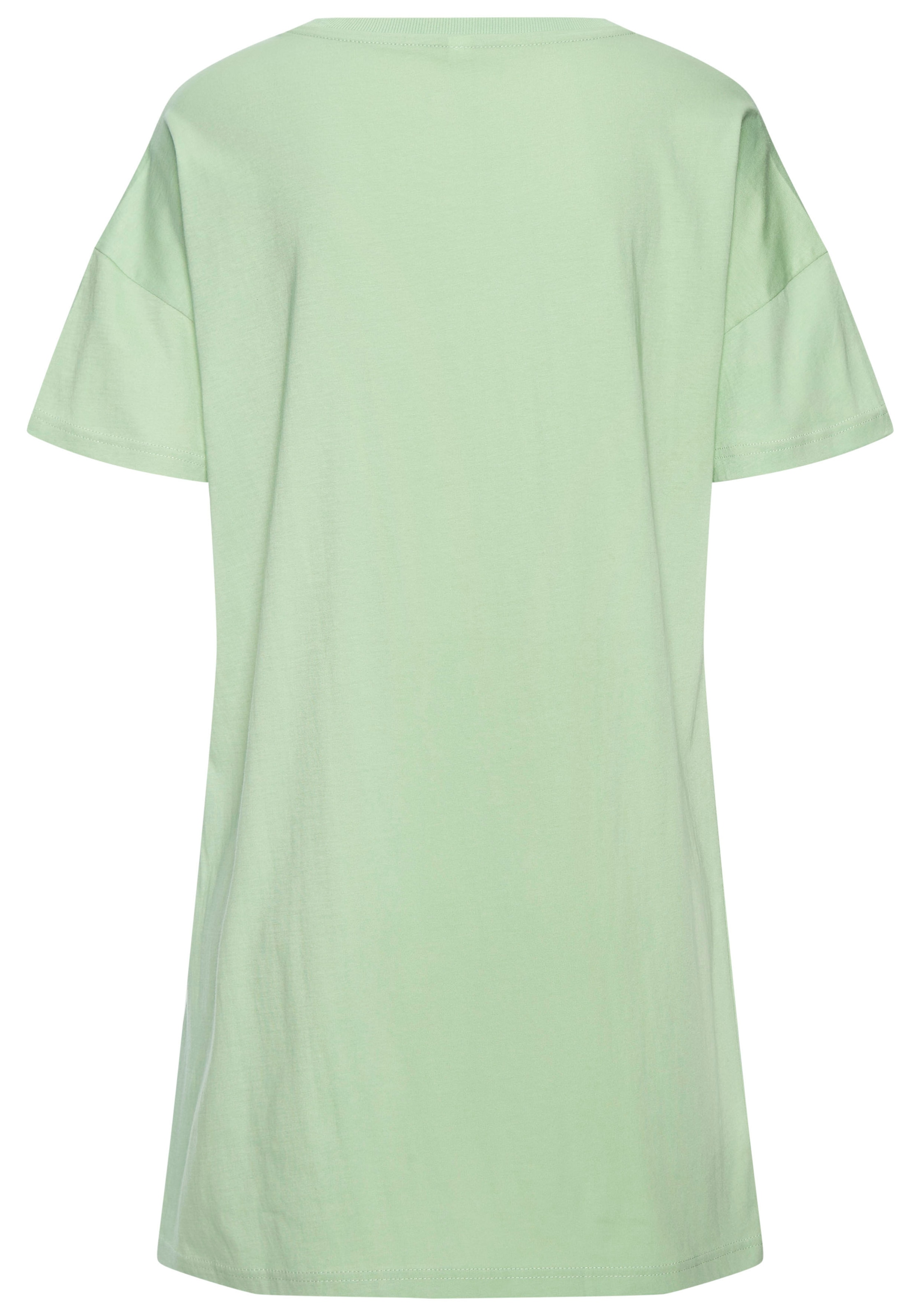 Vivance Dreams Bigshirt, (Set, 2 Stück), mit zart skizziertem Frontdruck