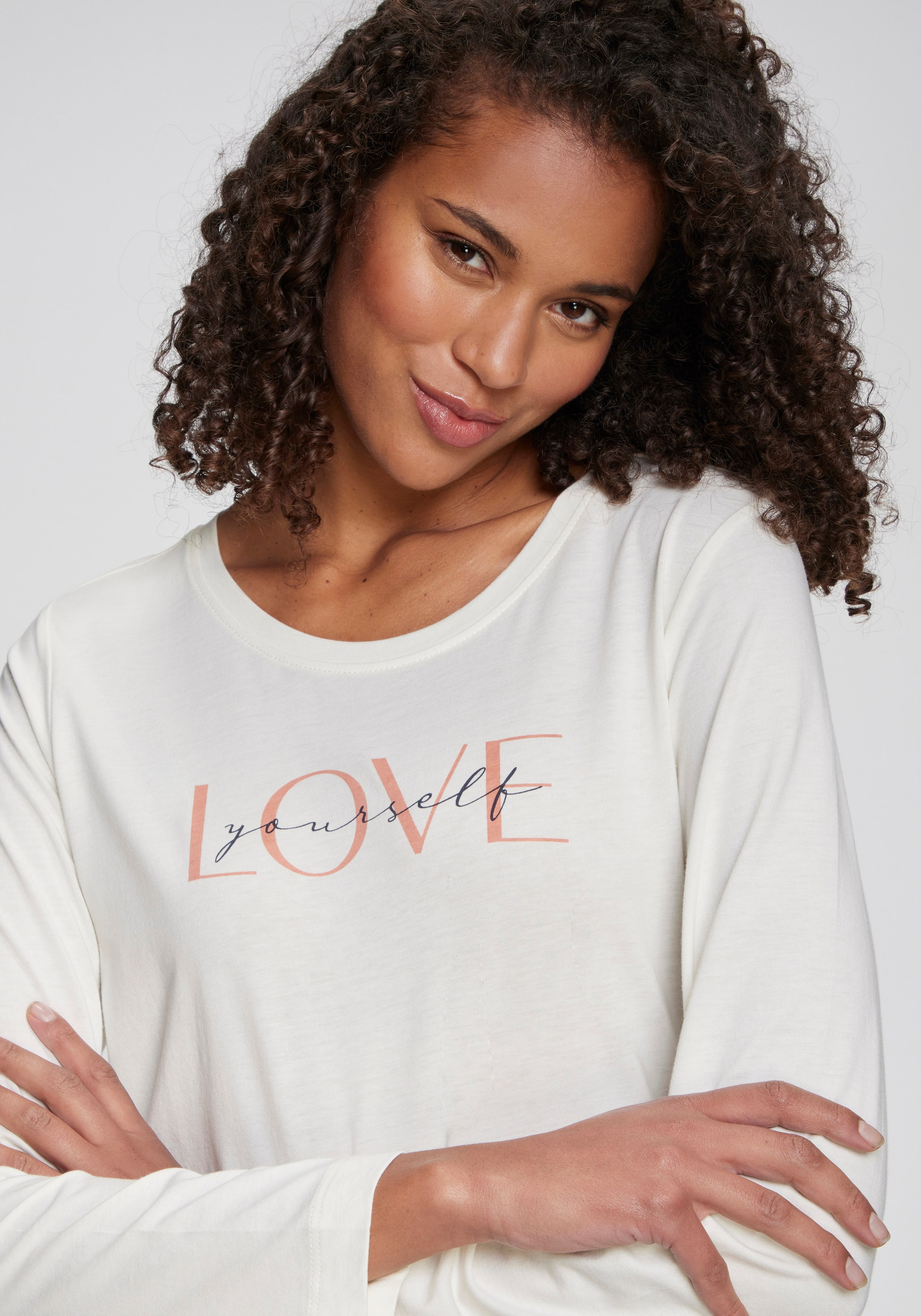 Vivance Dreams Longsleeve mit schönem Frontprint