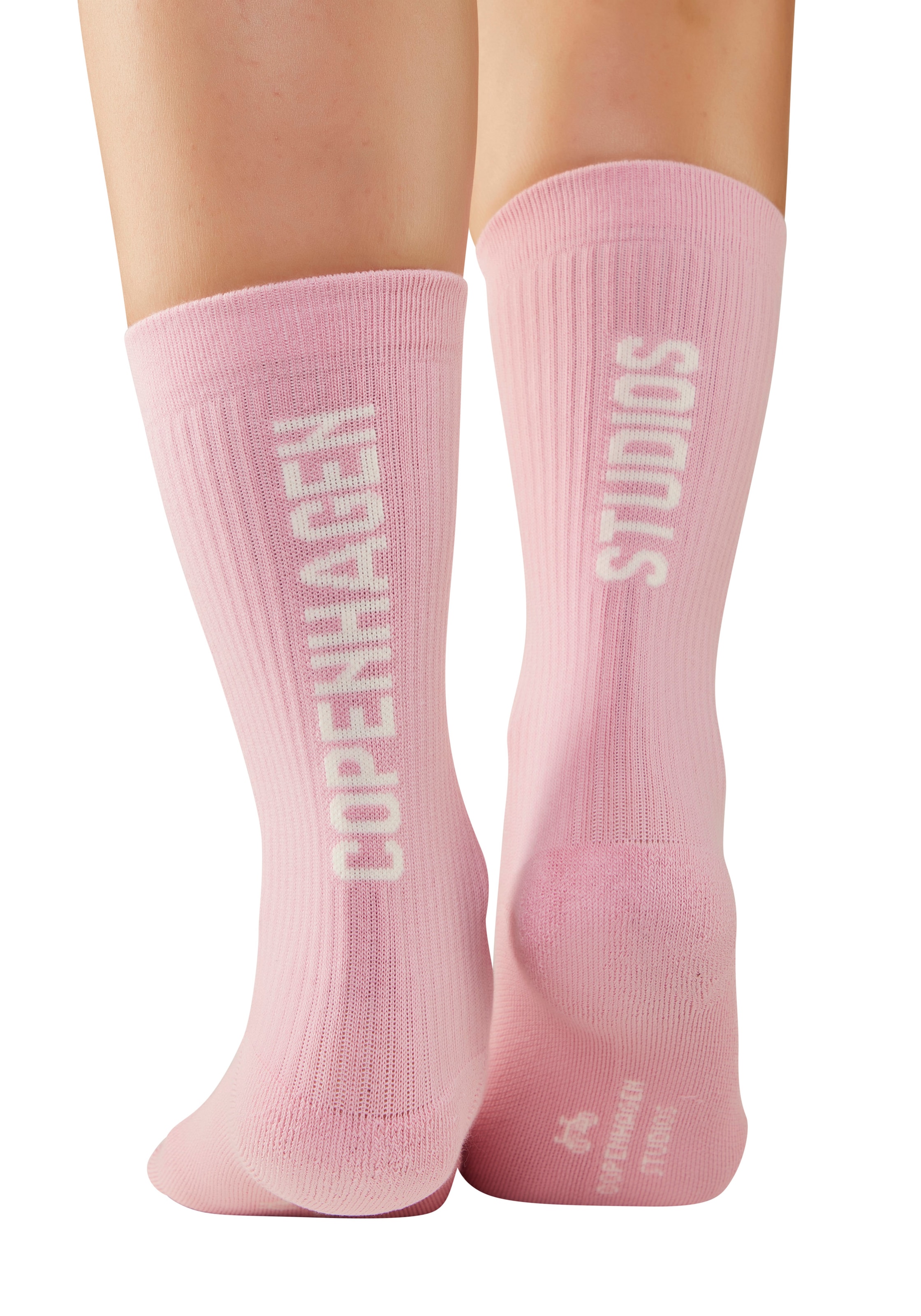 Copenhagen Studios Tennissocken Packung, 3 Stk. tlg. mit großem Schriftzug