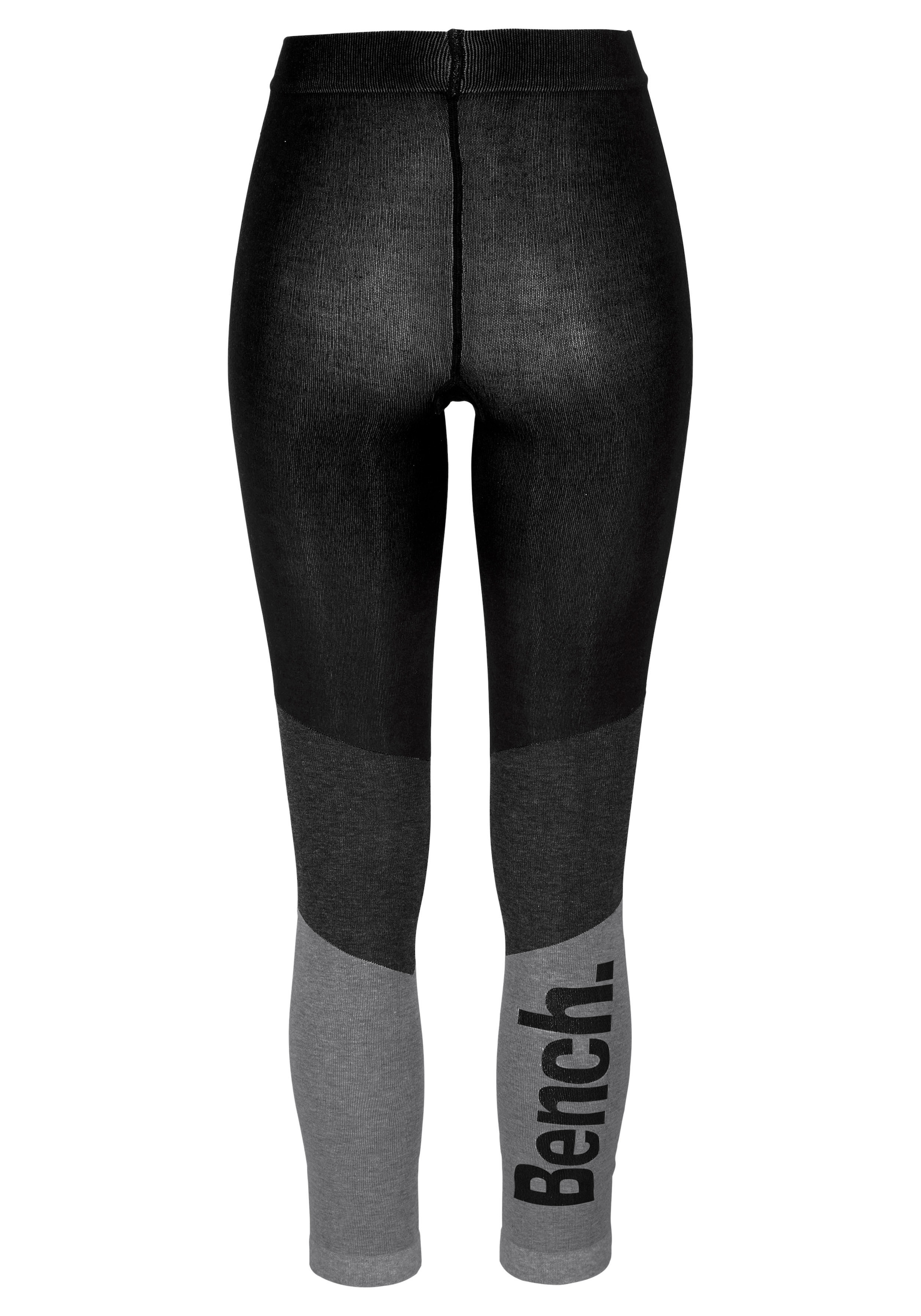 Bench. Strickstrumpfleggings »Damen, Teenie« Packung,  Strickstrumpfhose ohne Fuß im sportiven Colorblockdesign