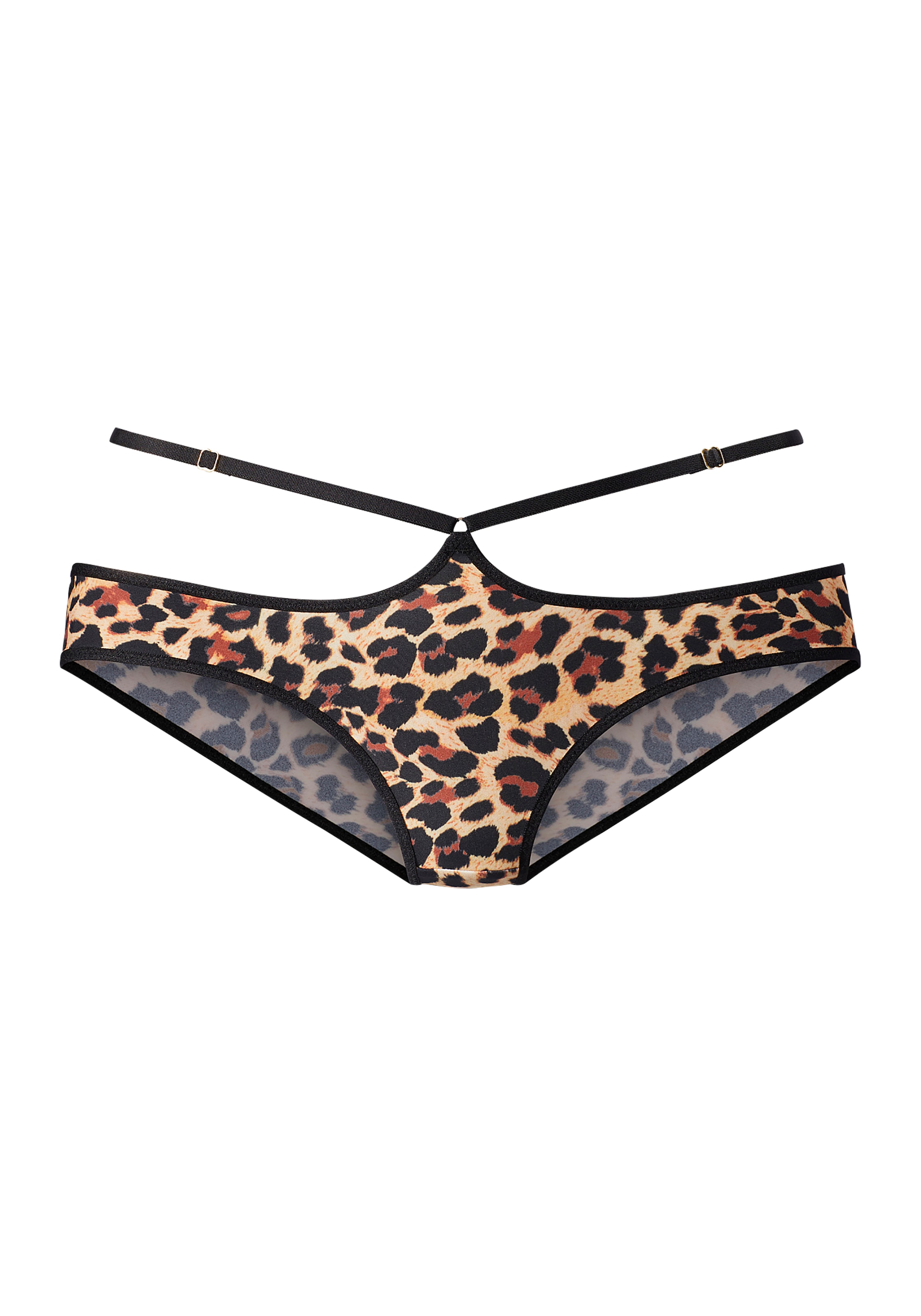 petite fleur gold Panty, mit aufregender Schnürung am Bund
