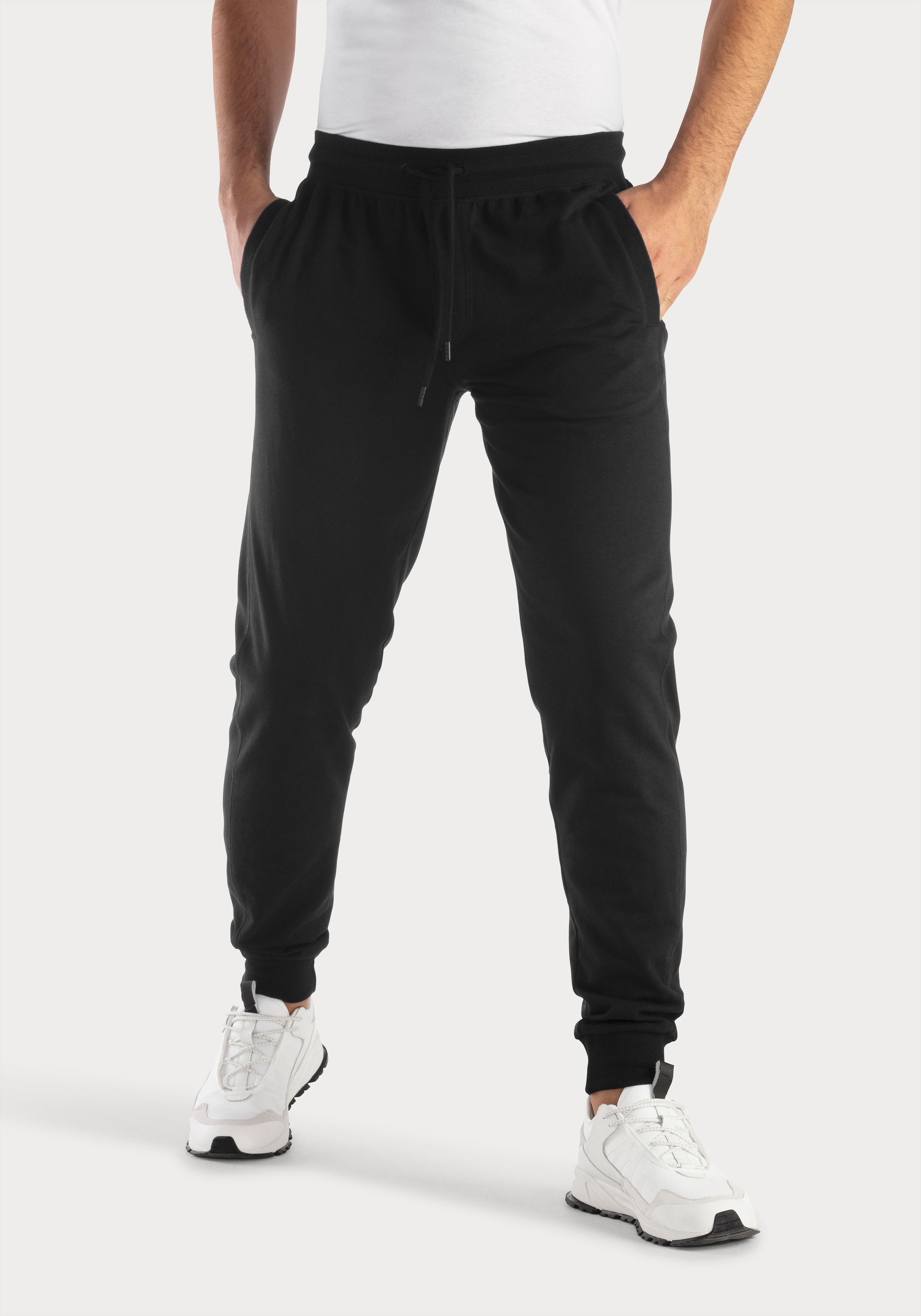 s.Oliver Sweathose, Jogginghose mit seitlichen Rippeneinsatz