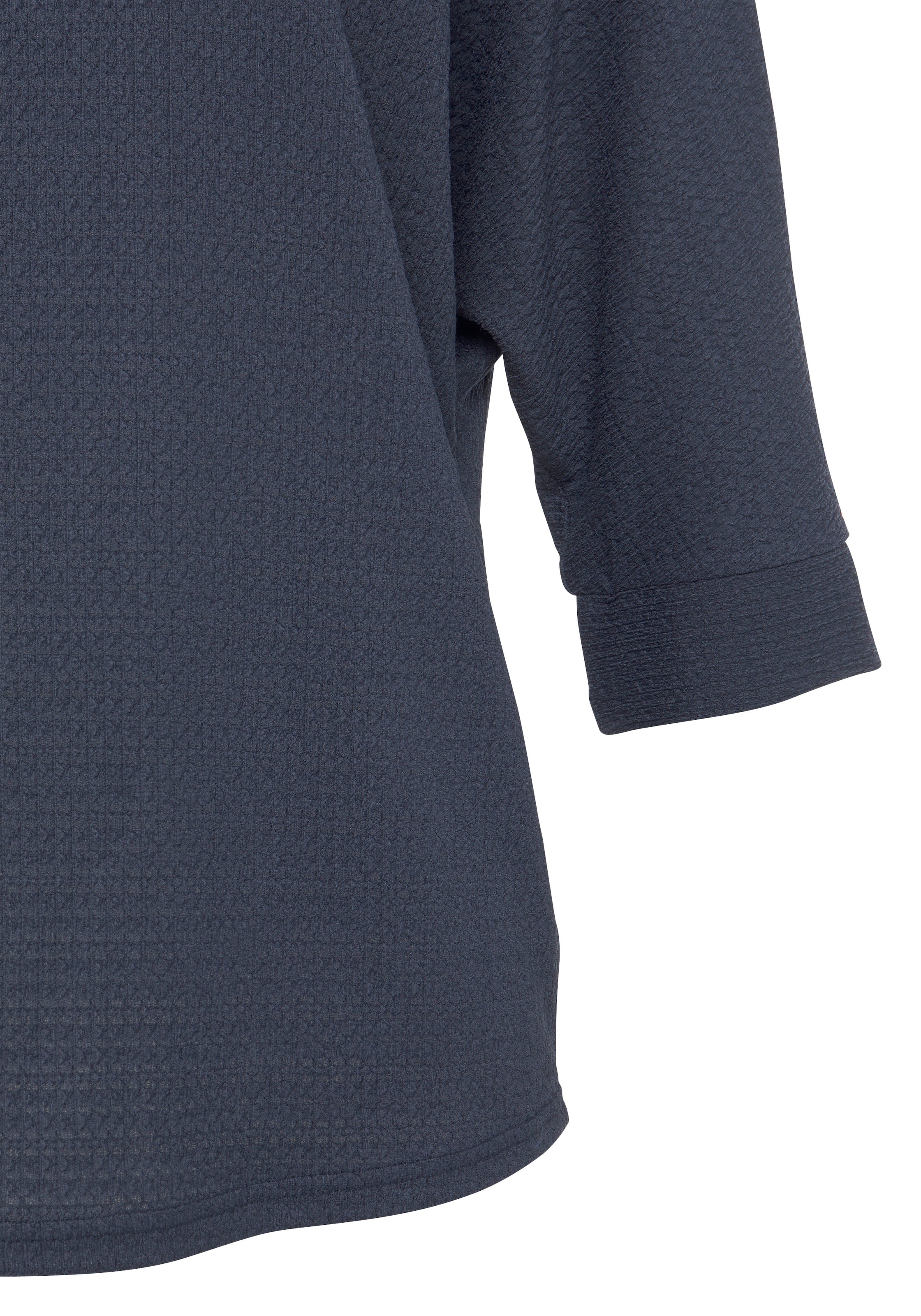 Vivance 3/4-Arm-Shirt »aus bügelfreier Crêpe-Qualität«