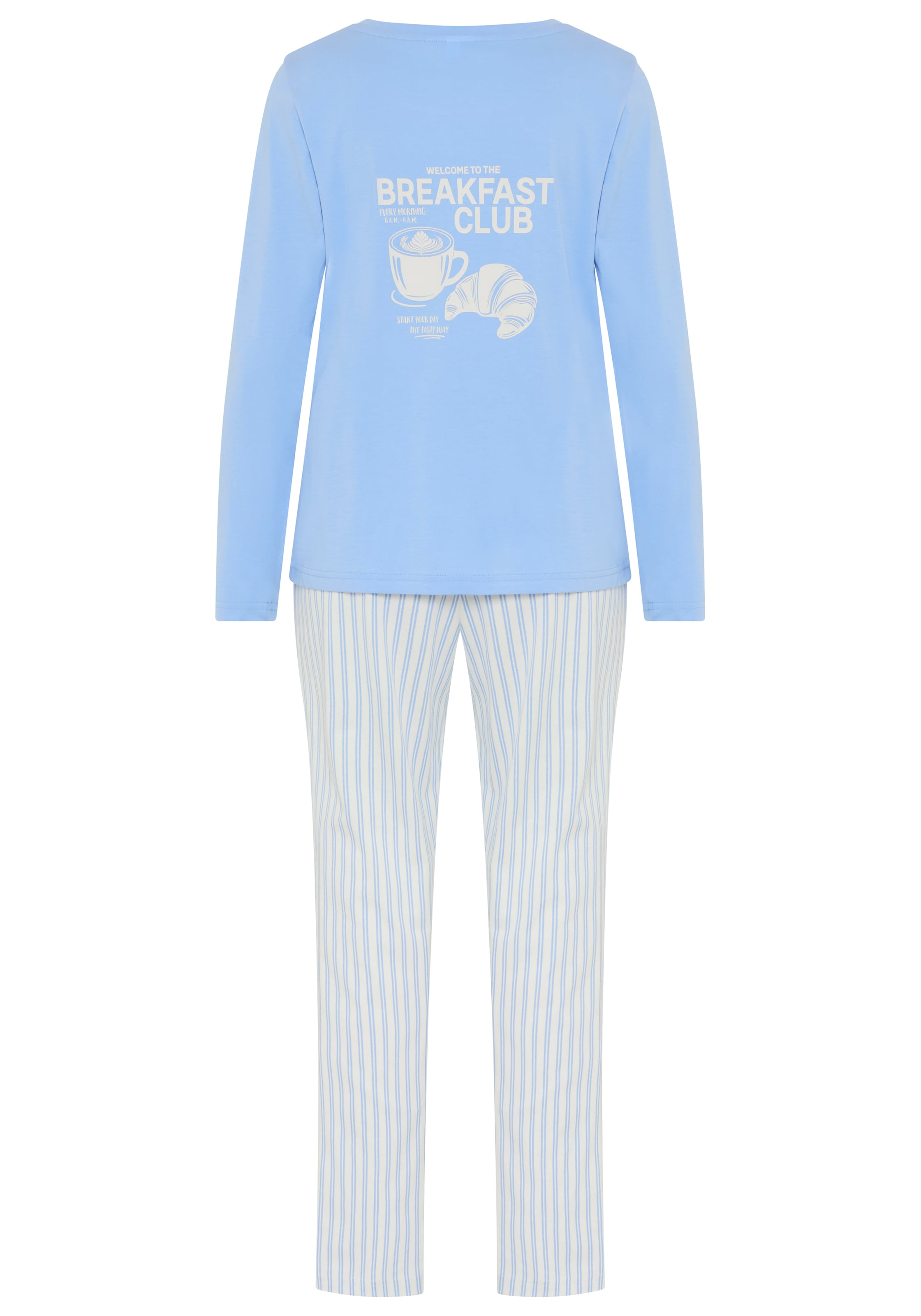 LSCN by LASCANA Schlafanzug 2 mit Front- und Back-Print
