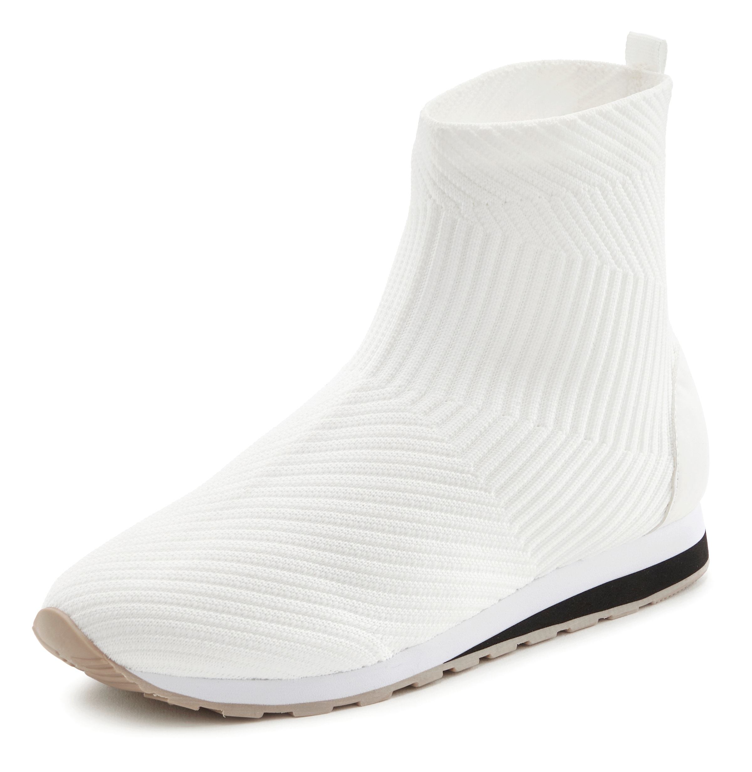 Vivance Sneaker, aus elastischem Material, zum Reinschlüpfen VEGAN