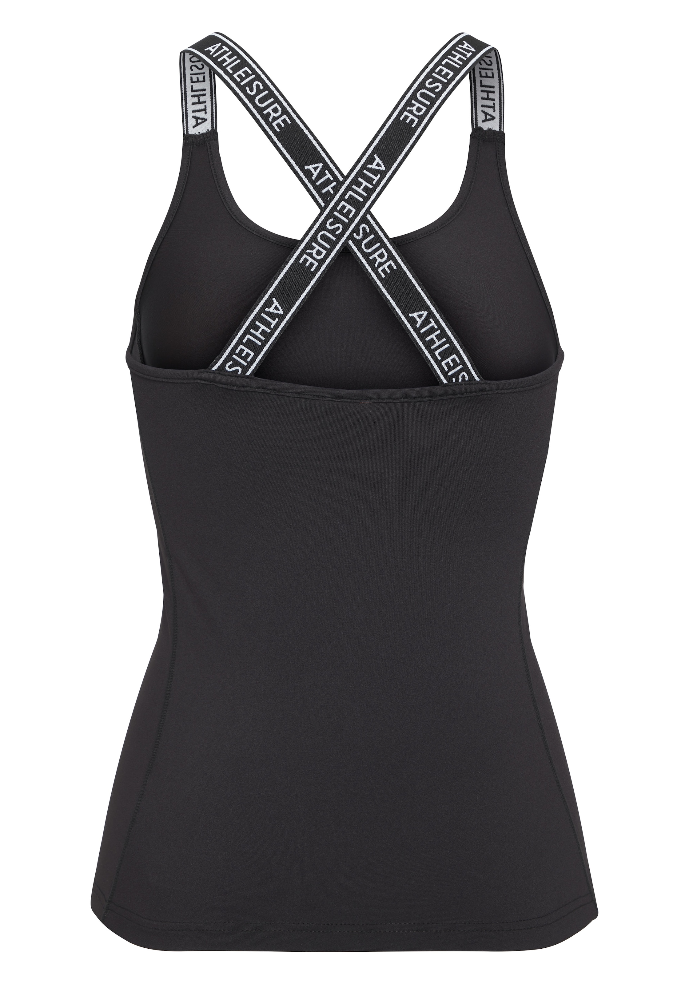 LASCANA ACTIVE Sporttop mit gekreuzten Trägern im Rücken, Tanktop, Funktionstop, sportlich