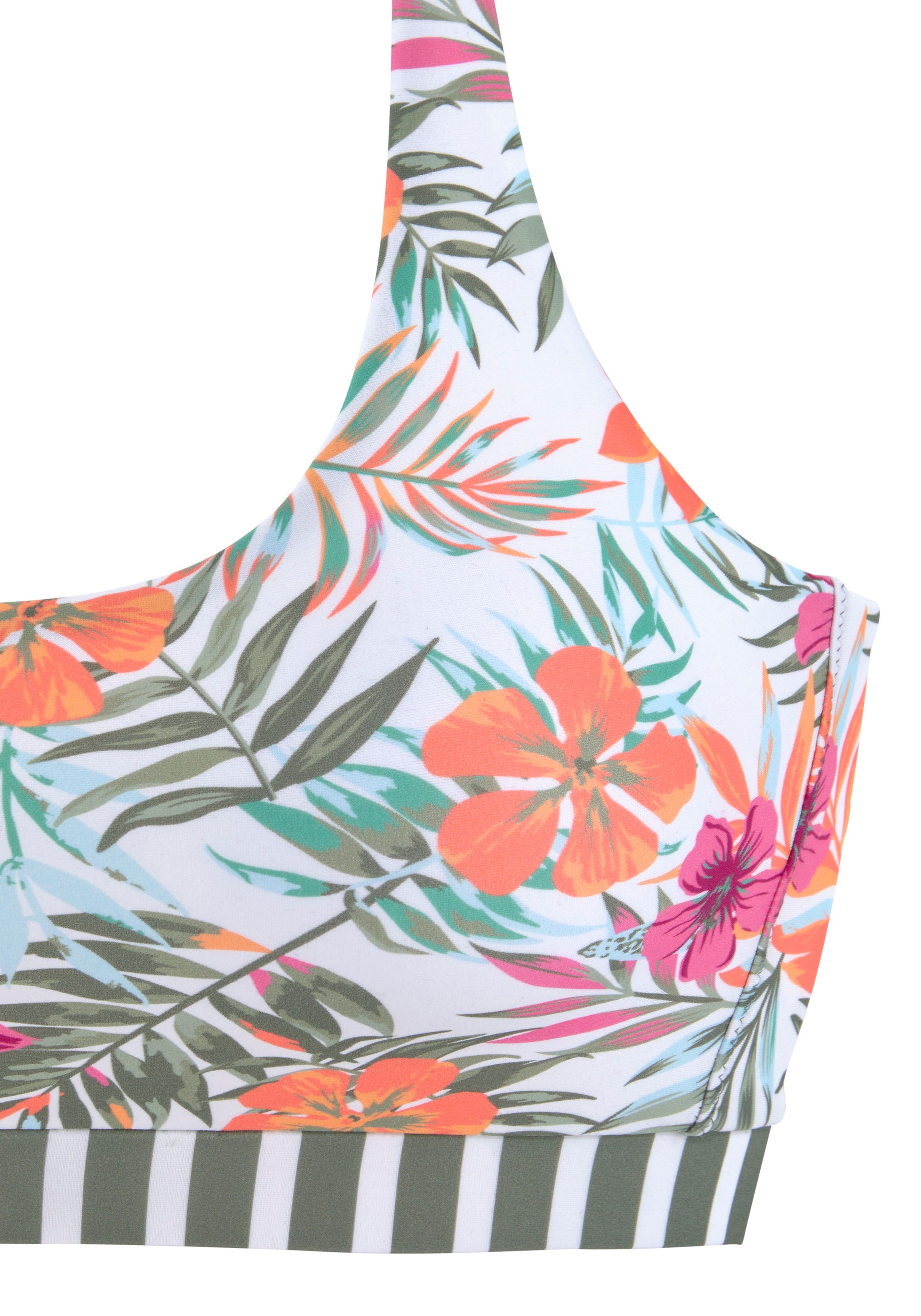 Venice Beach Bustier-Bikini-Top »Summer«, mit gerkreuzten Trägern
