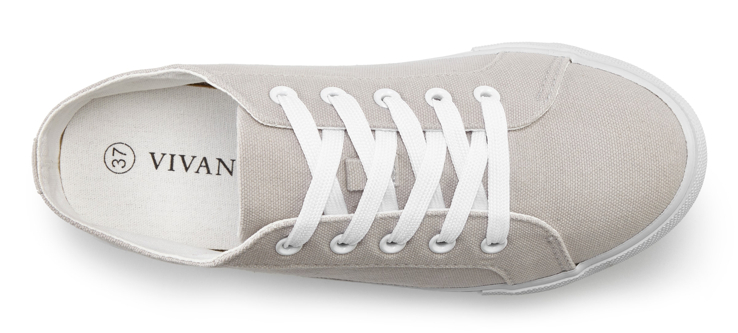 Vivance Sabot »Sneaker, Clog«  zum Reinschlüpfen mit Schnürung VEGAN