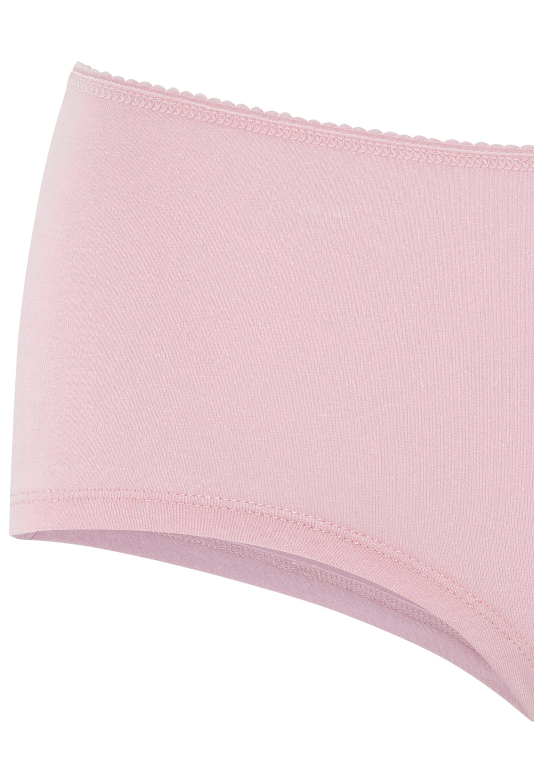 Vivance Panty mit kleiner Häkelkante, angenehme Baumwollqualität
